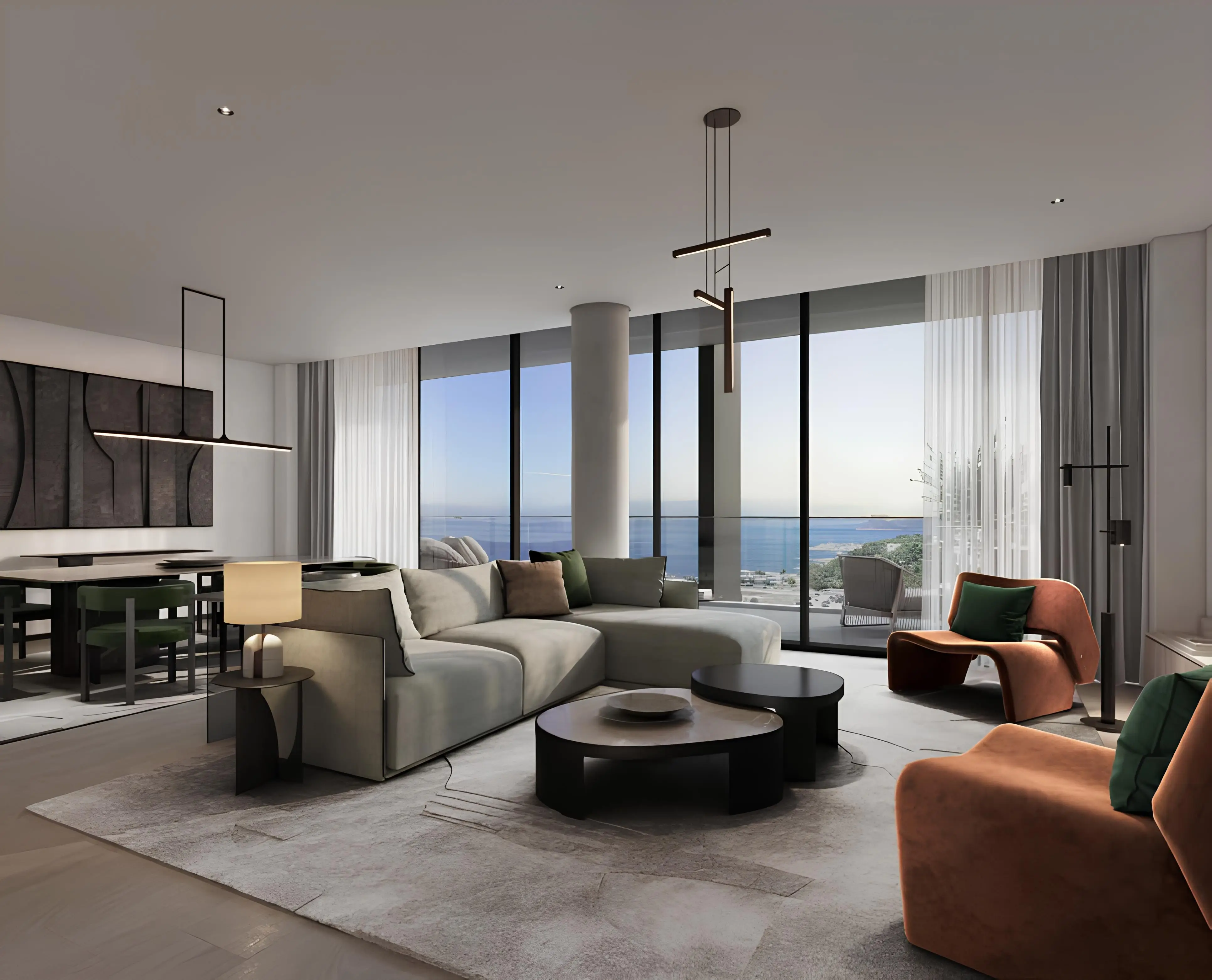 Anantara Sharjah Residences - Living Room Interior | Arada Properties