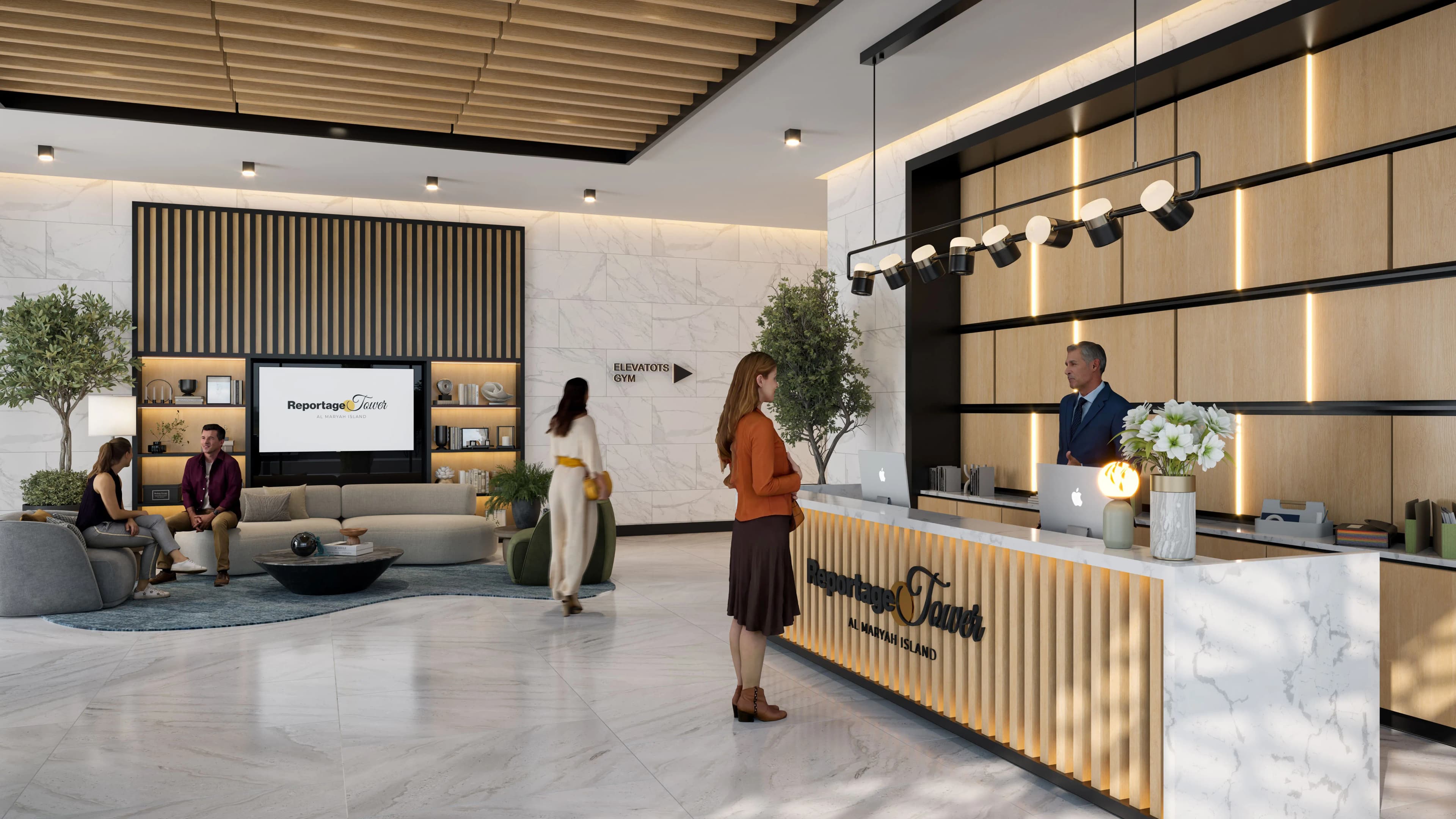 Reportage Tower - Lobby Interior | Reportage Properties