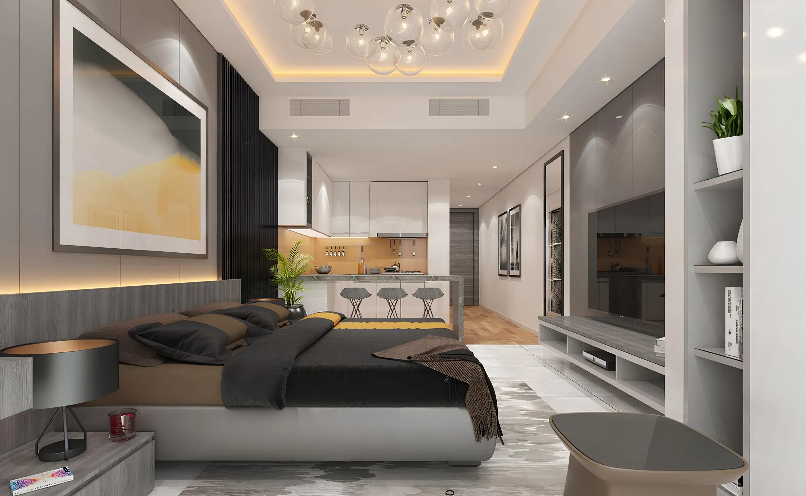 V Tower - Bedroom Interior | Tiger Group