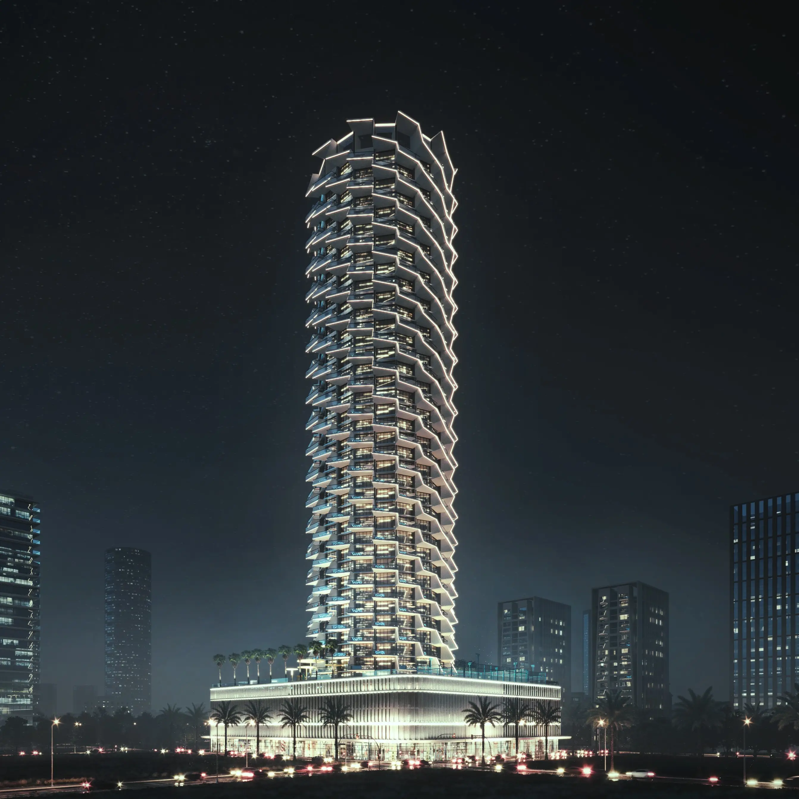Binghatti Royale - Exterior Facade | Binghatti Developers