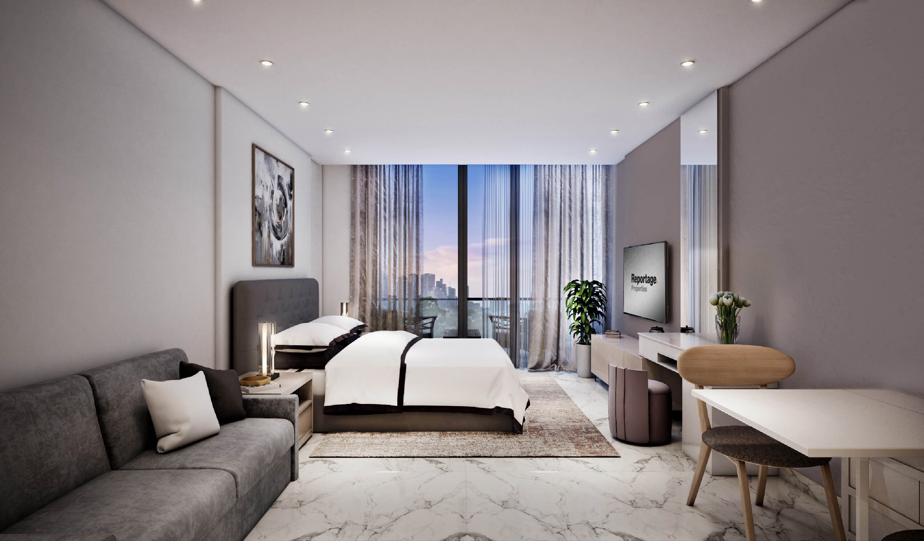 Rukan Tower - Bedroom Interior | Reportage Properties