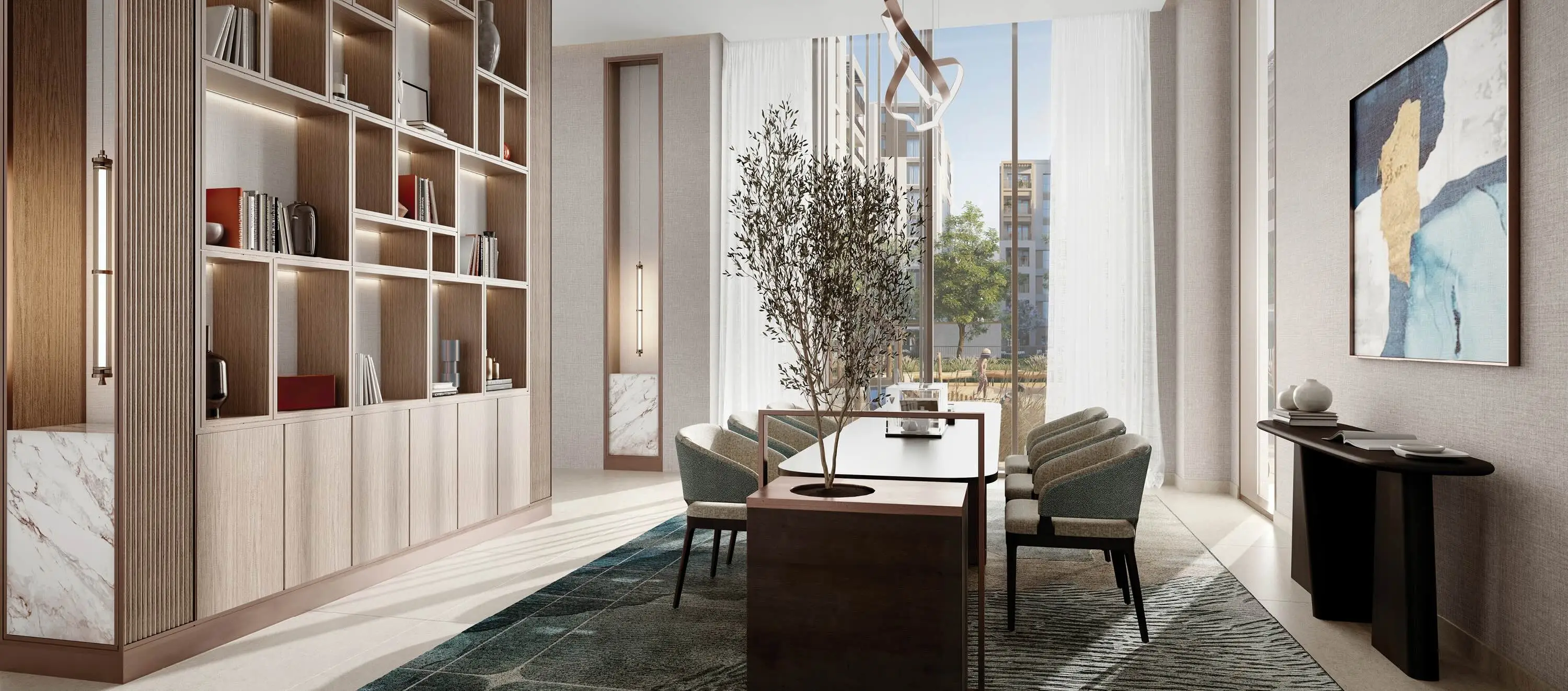 Mangrove - Living Room Interior | Emaar Properties