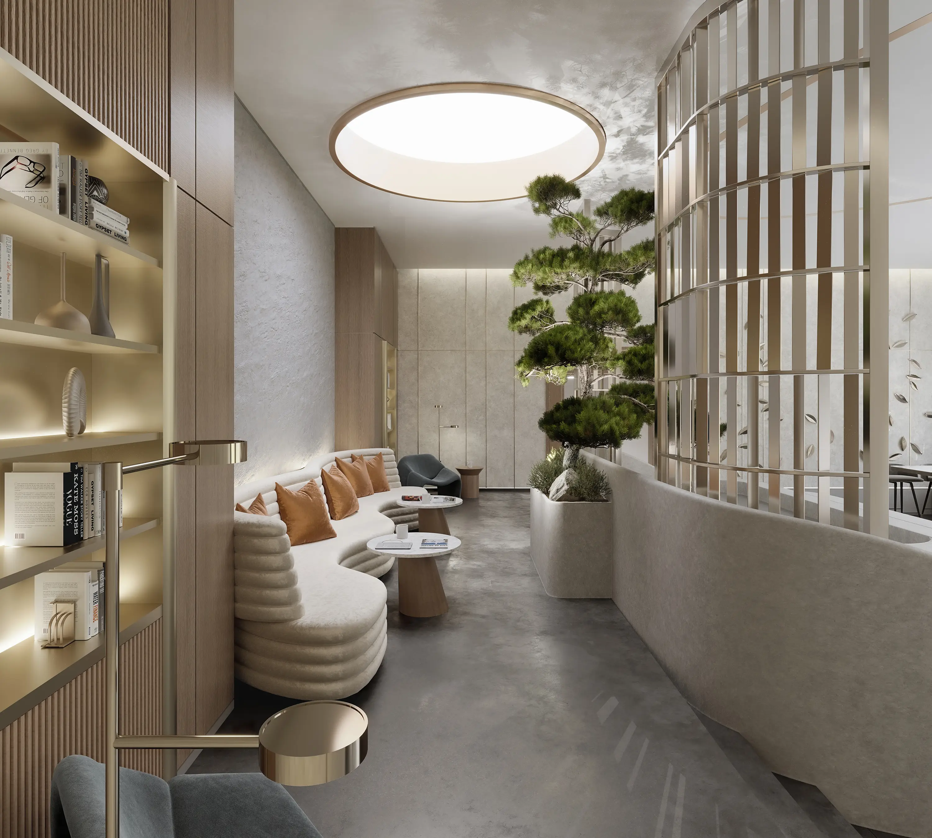 The Crestmark - Living Room Interior | Ellington Properties