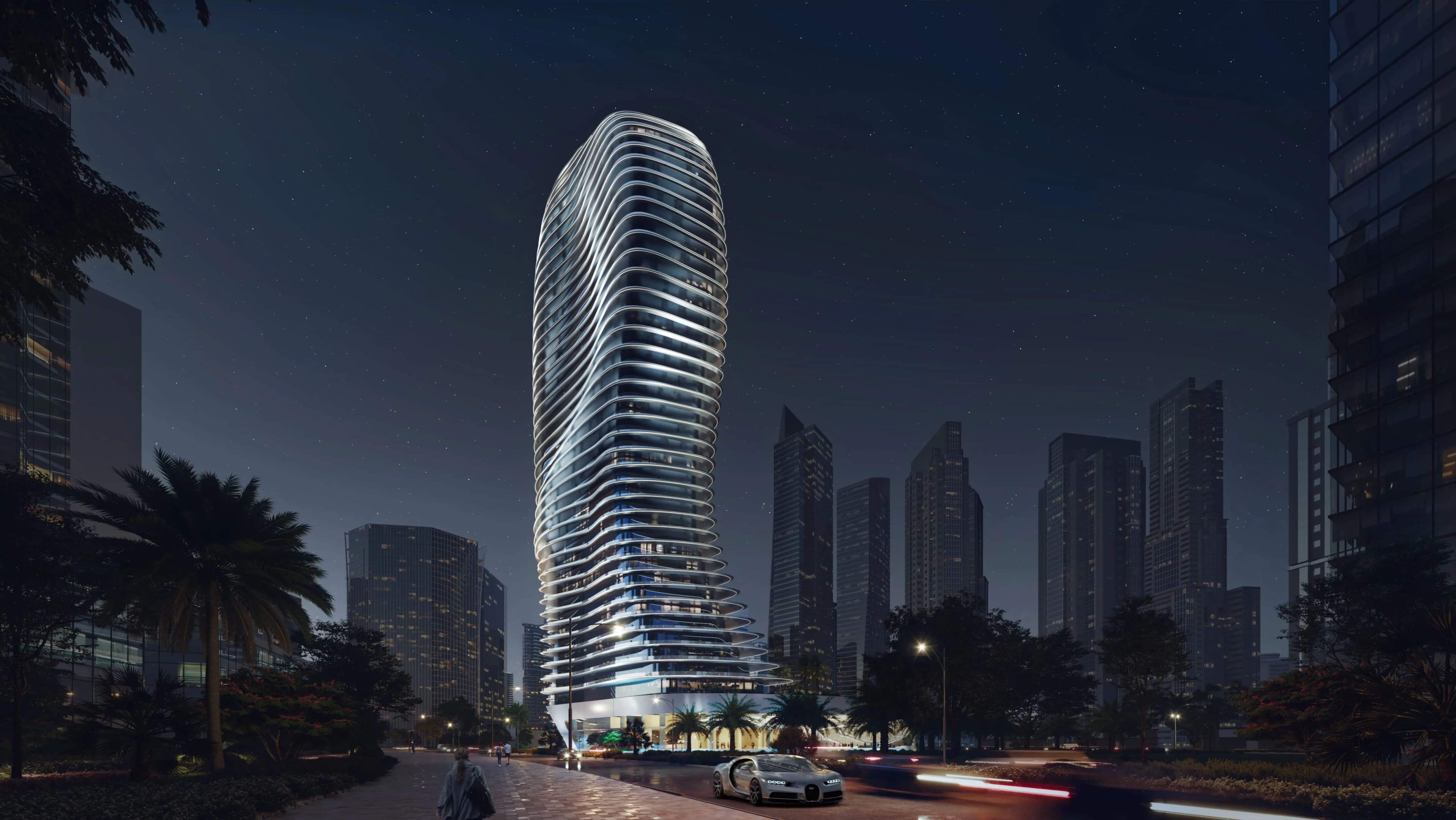 Bugatti Residences By Binghatti - Exterior Facade | Binghatti Developers