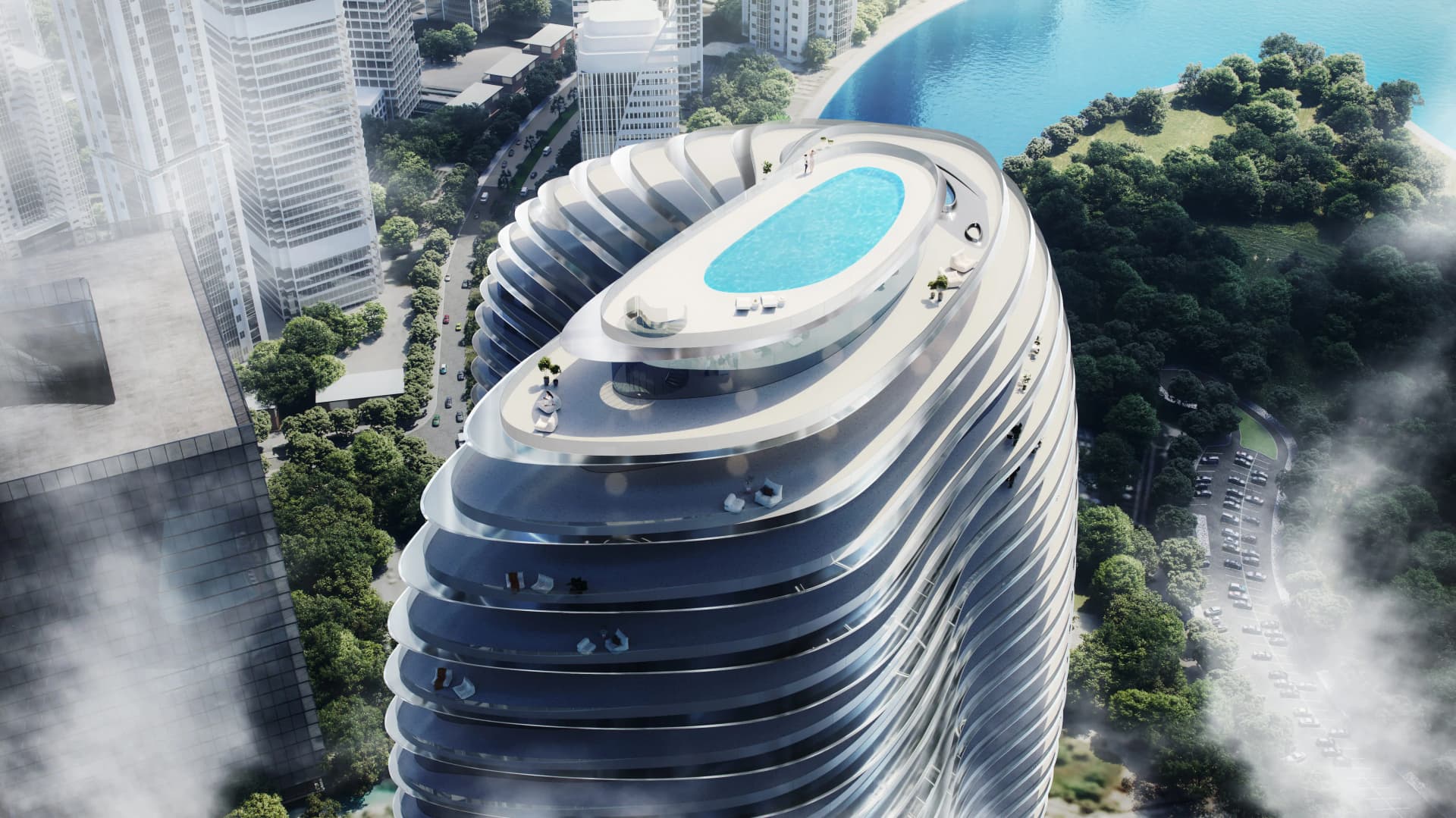 Bugatti Residences By Binghatti - Exterior Facade | Binghatti Developers