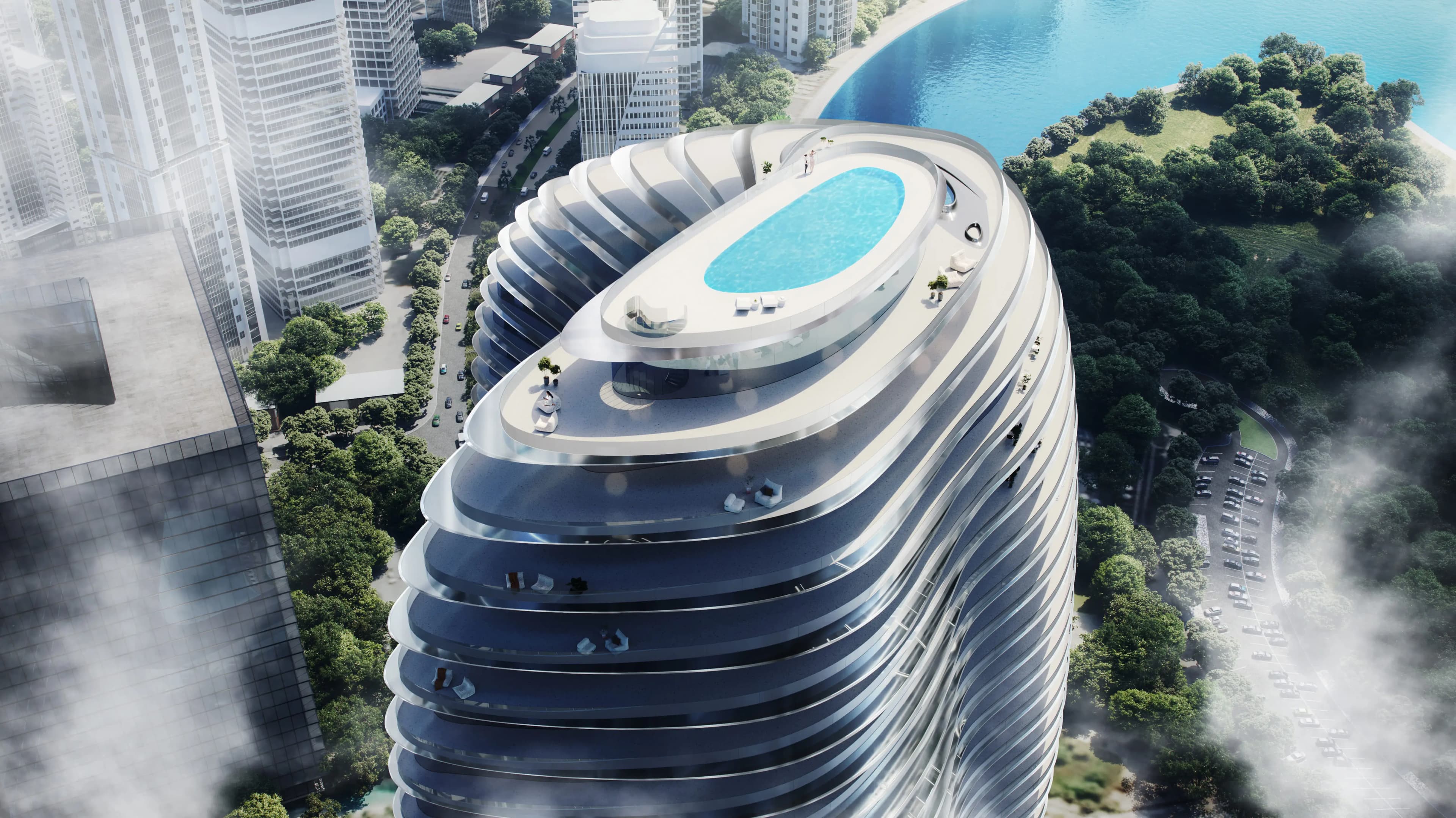 Bugatti Residences By Binghatti - Exterior Facade | Binghatti Developers