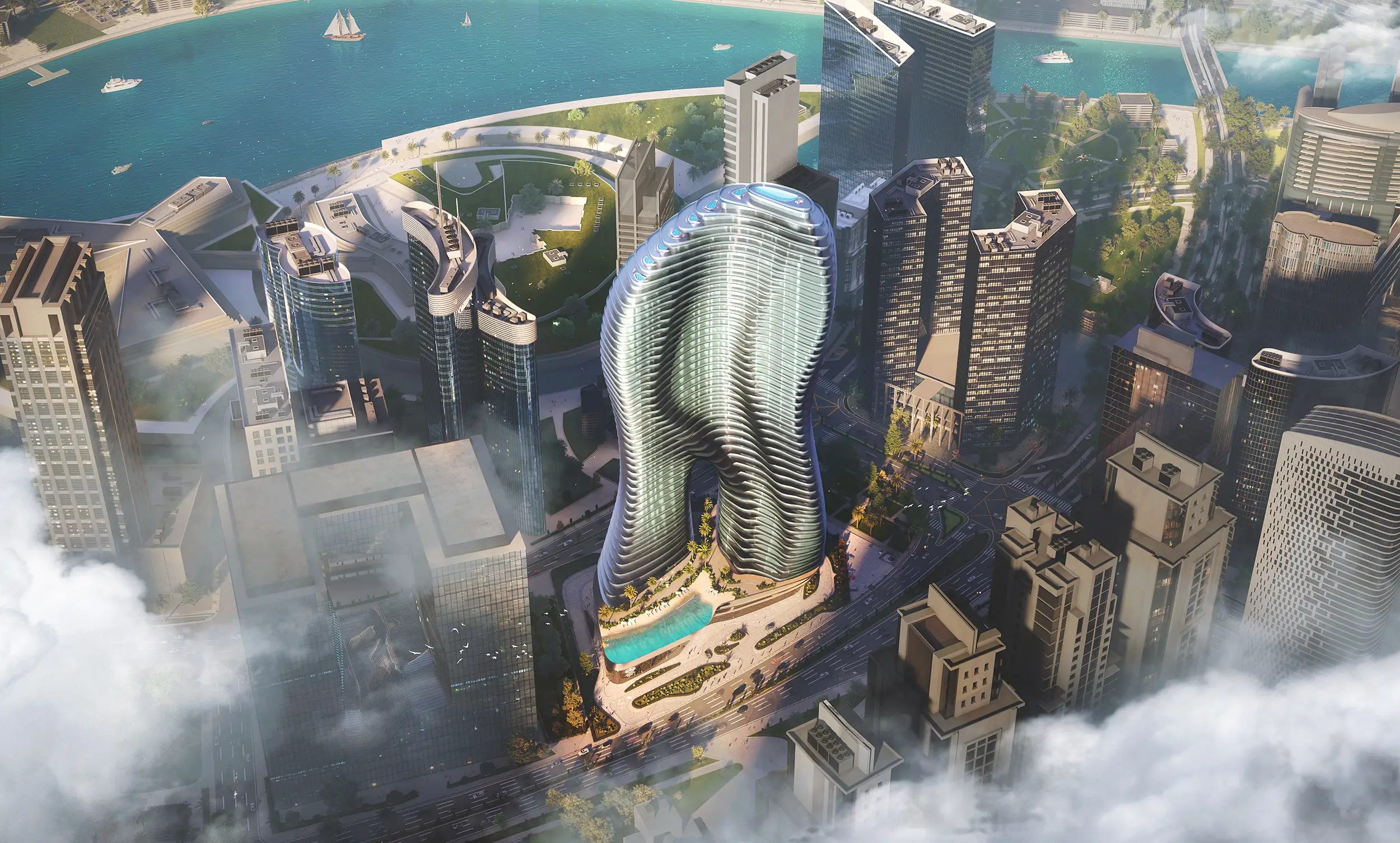 Bugatti Residences By Binghatti - Exterior Facade | Binghatti Developers