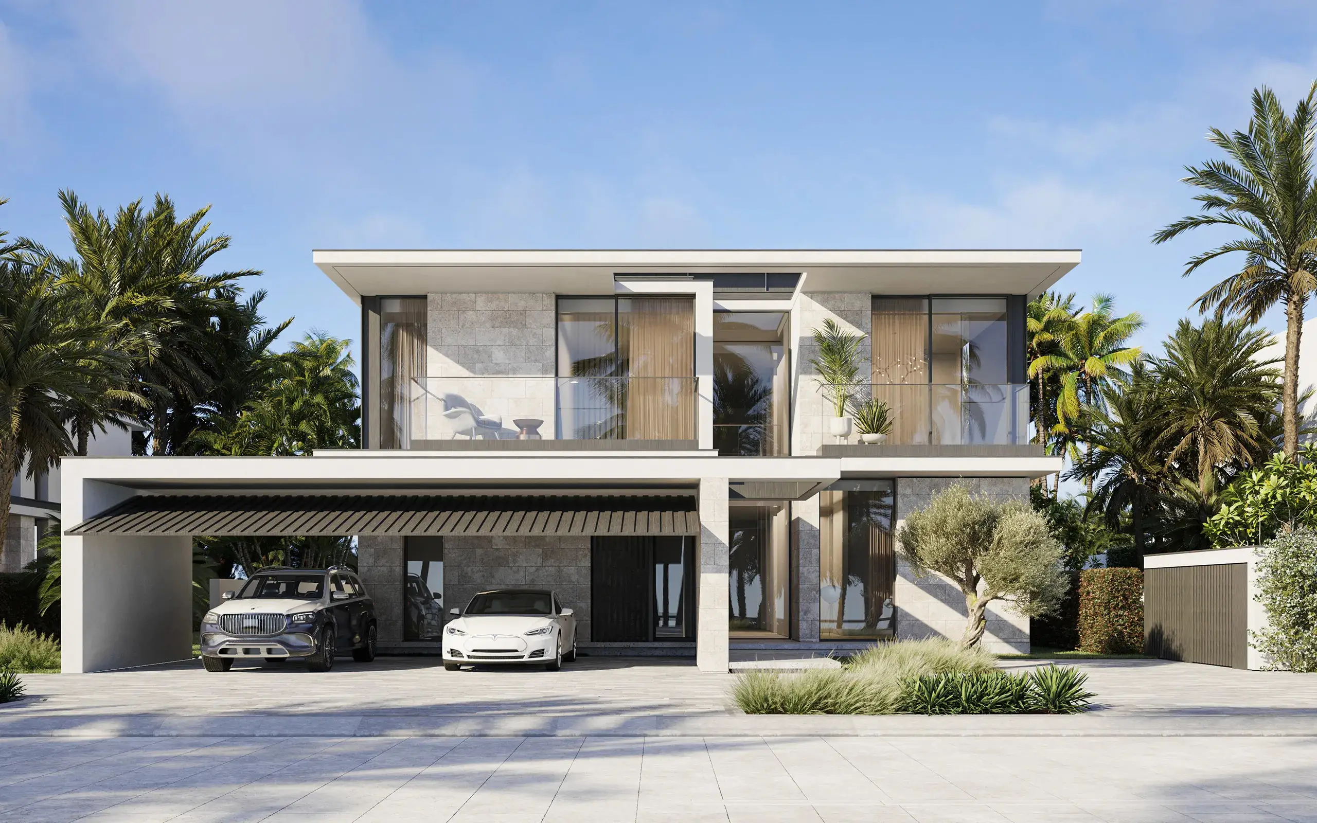 Bay Villas Dubai Islands - Exterior Facade | Nakheel Properties