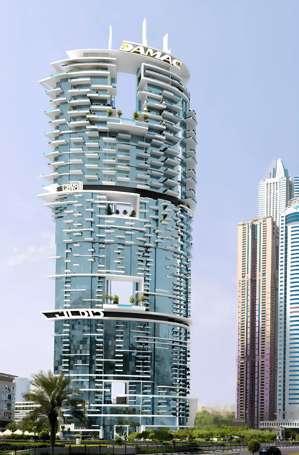 Cavalli Casa Tower - Exterior Facade | DAMAC Properties