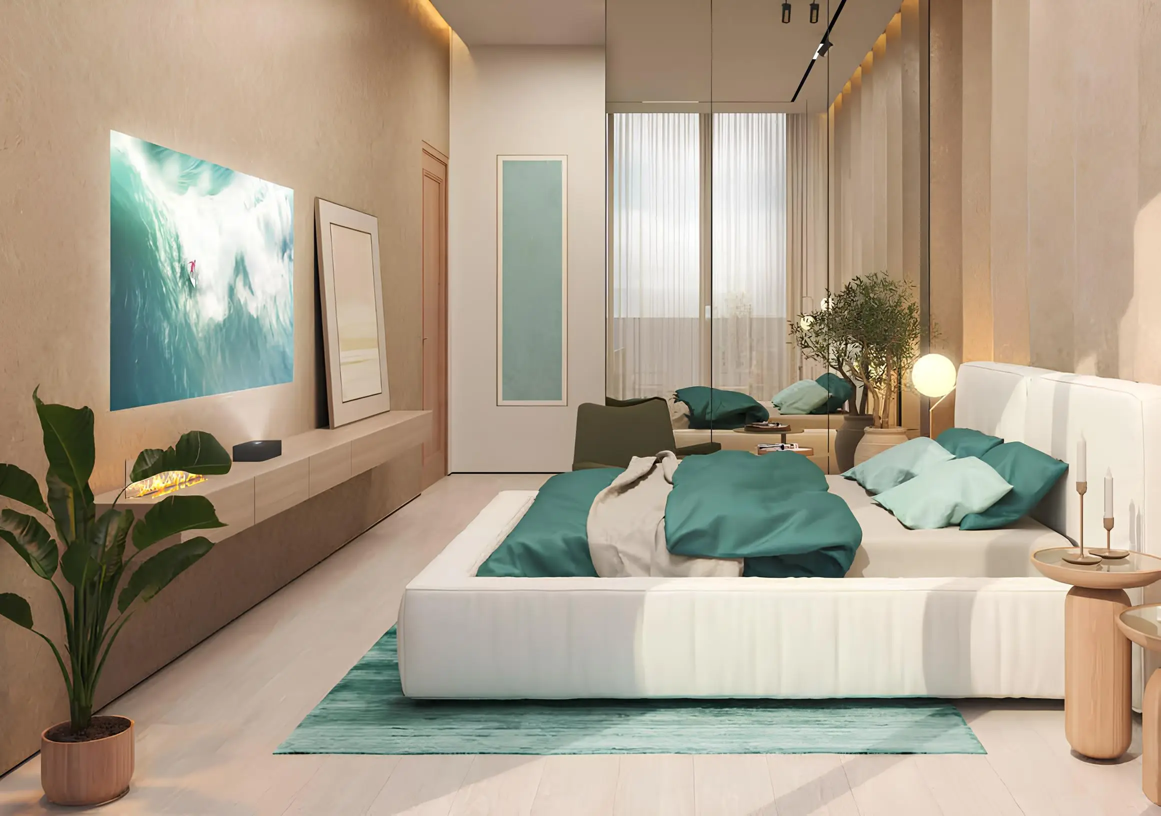 Elo 3 - Bedroom Interior | DAMAC Properties