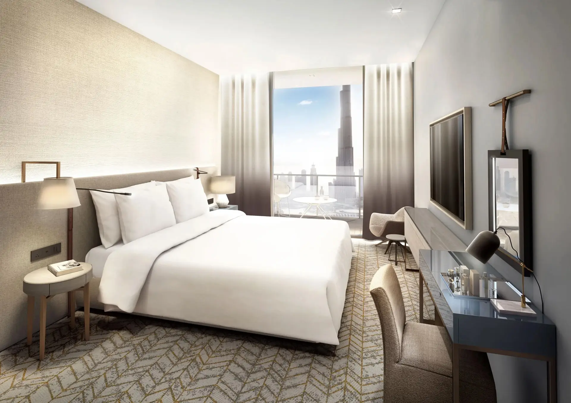 Vida Dubai Mall - Bedroom Interior | Emaar Properties