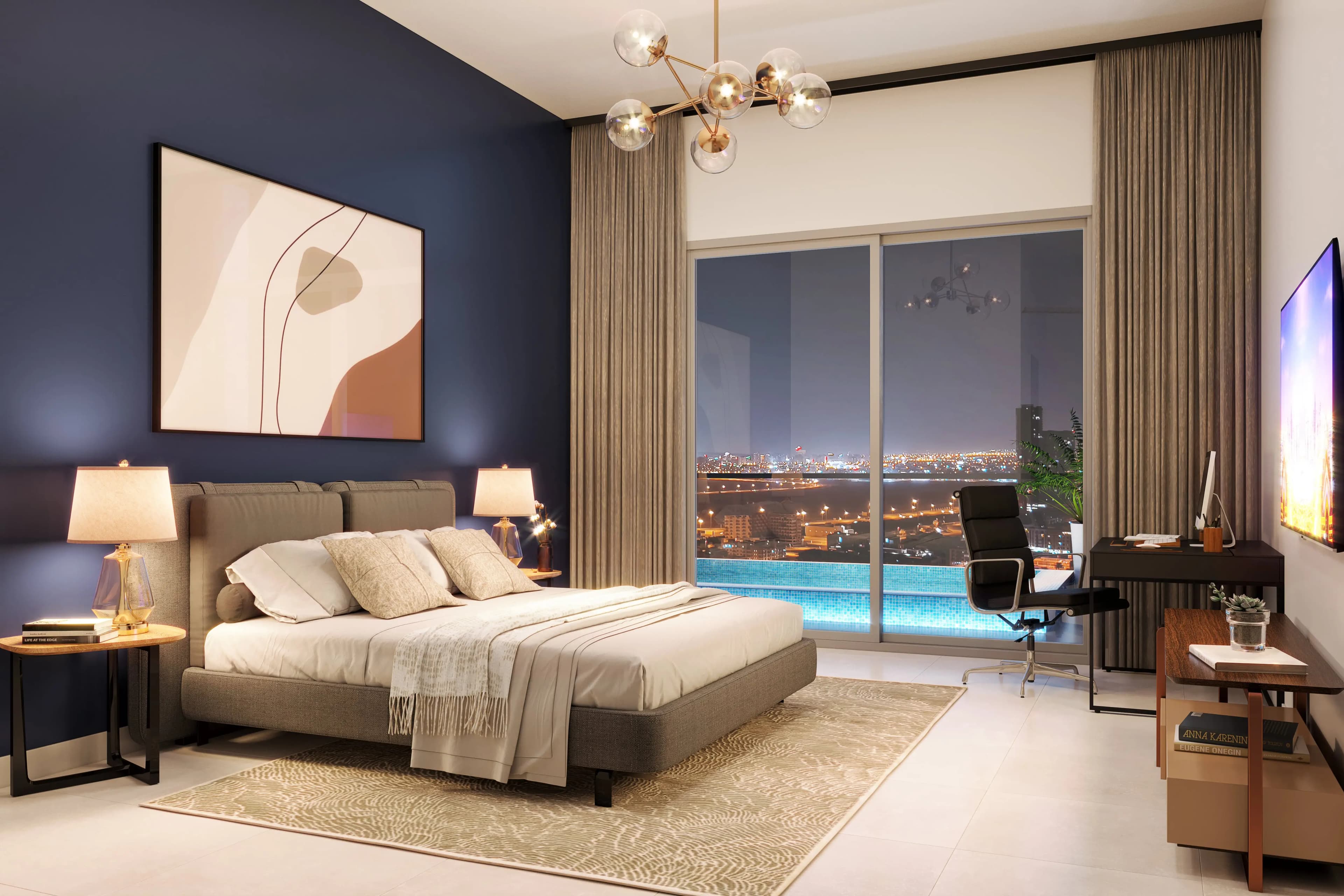 Pearlz - Bedroom Interior | Danube Properties