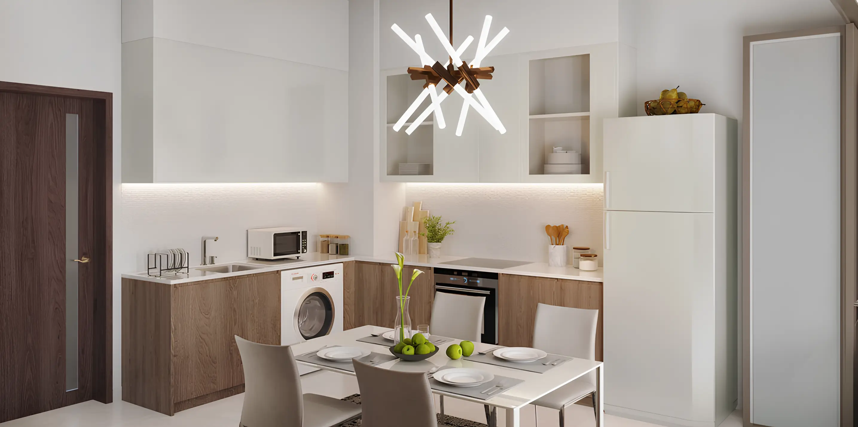Pearlz - Kitchen Interior | Danube Properties