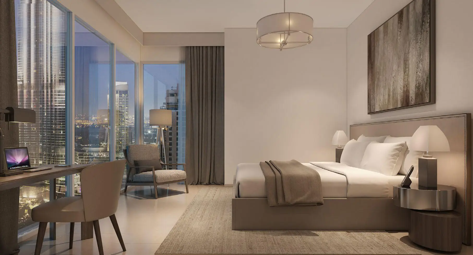 Act One Act Two - Bedroom Interior | Emaar Properties
