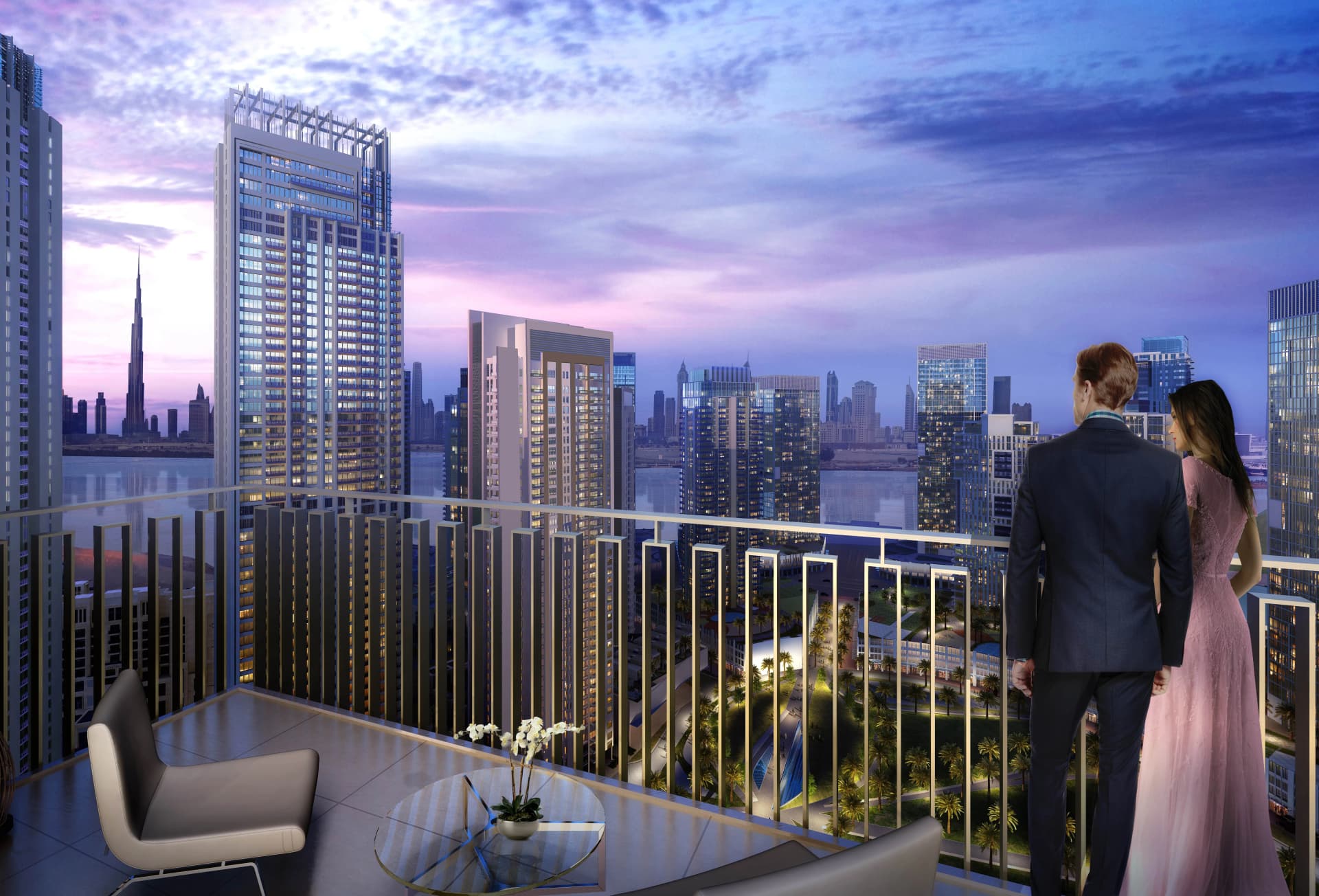 Creek Gate - Balcony View | Emaar Properties