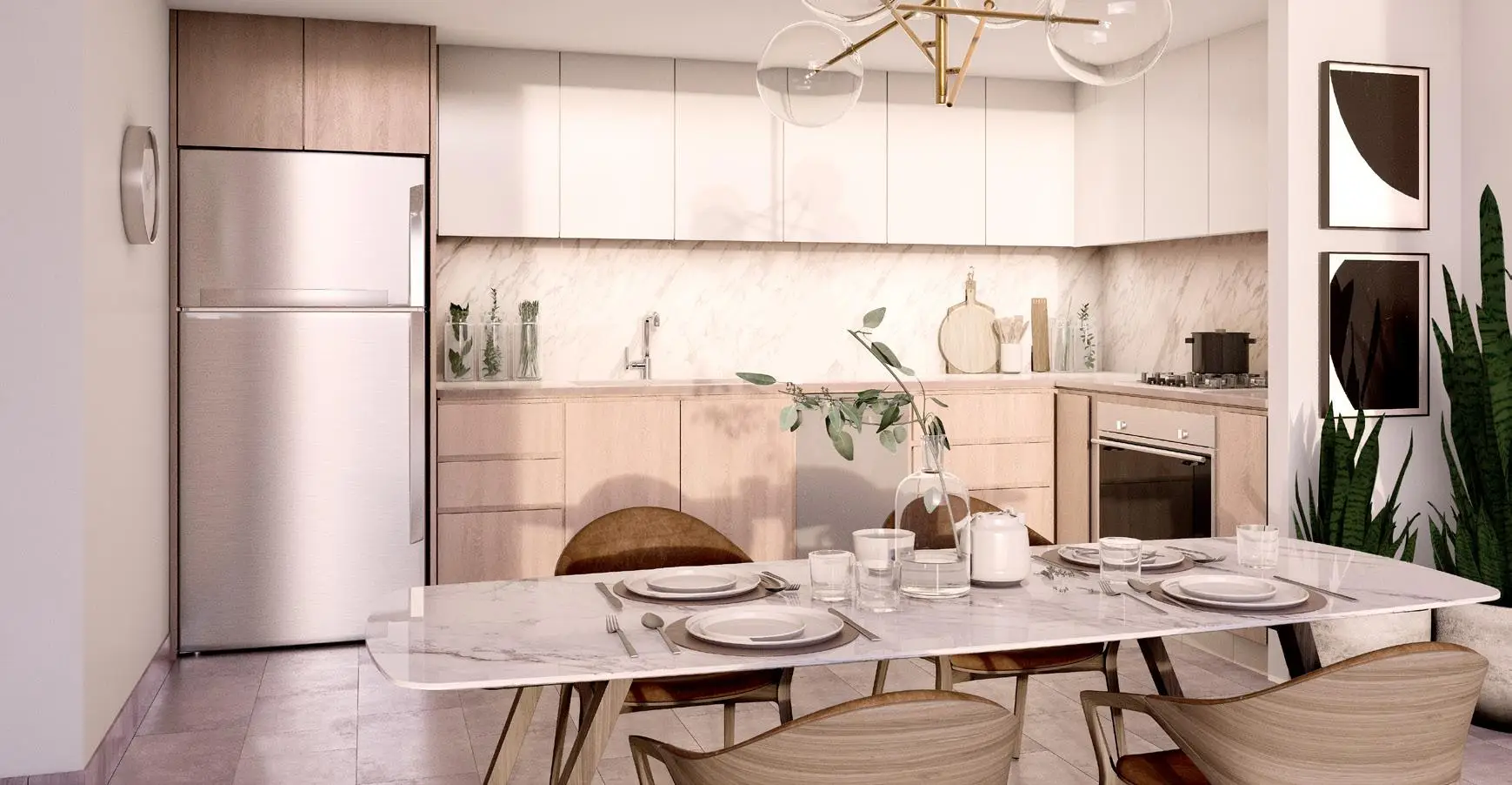 Lime Gardens - Kitchen Interior | Emaar Properties