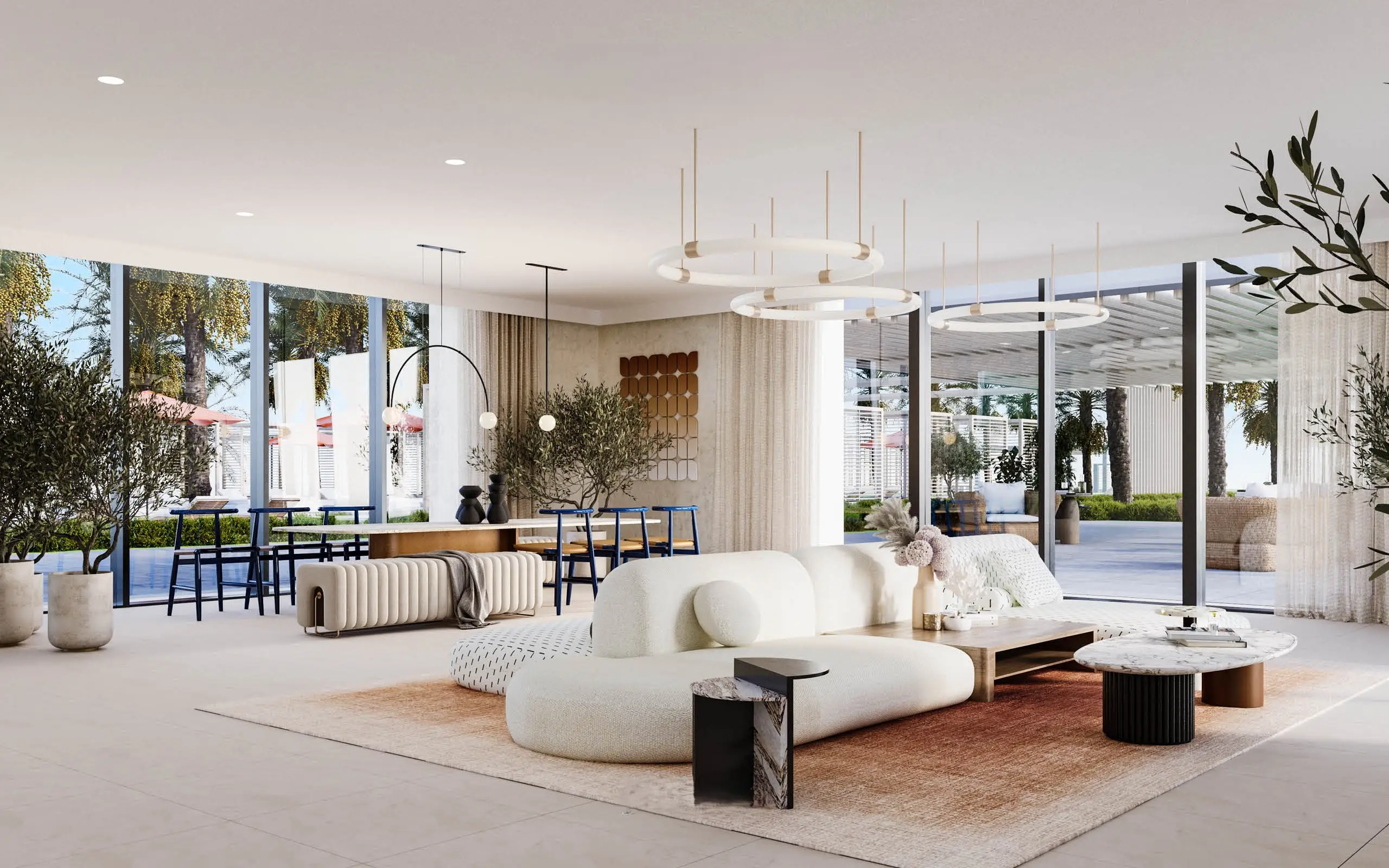 Greenway 2 - Living Room Interior | Emaar Properties