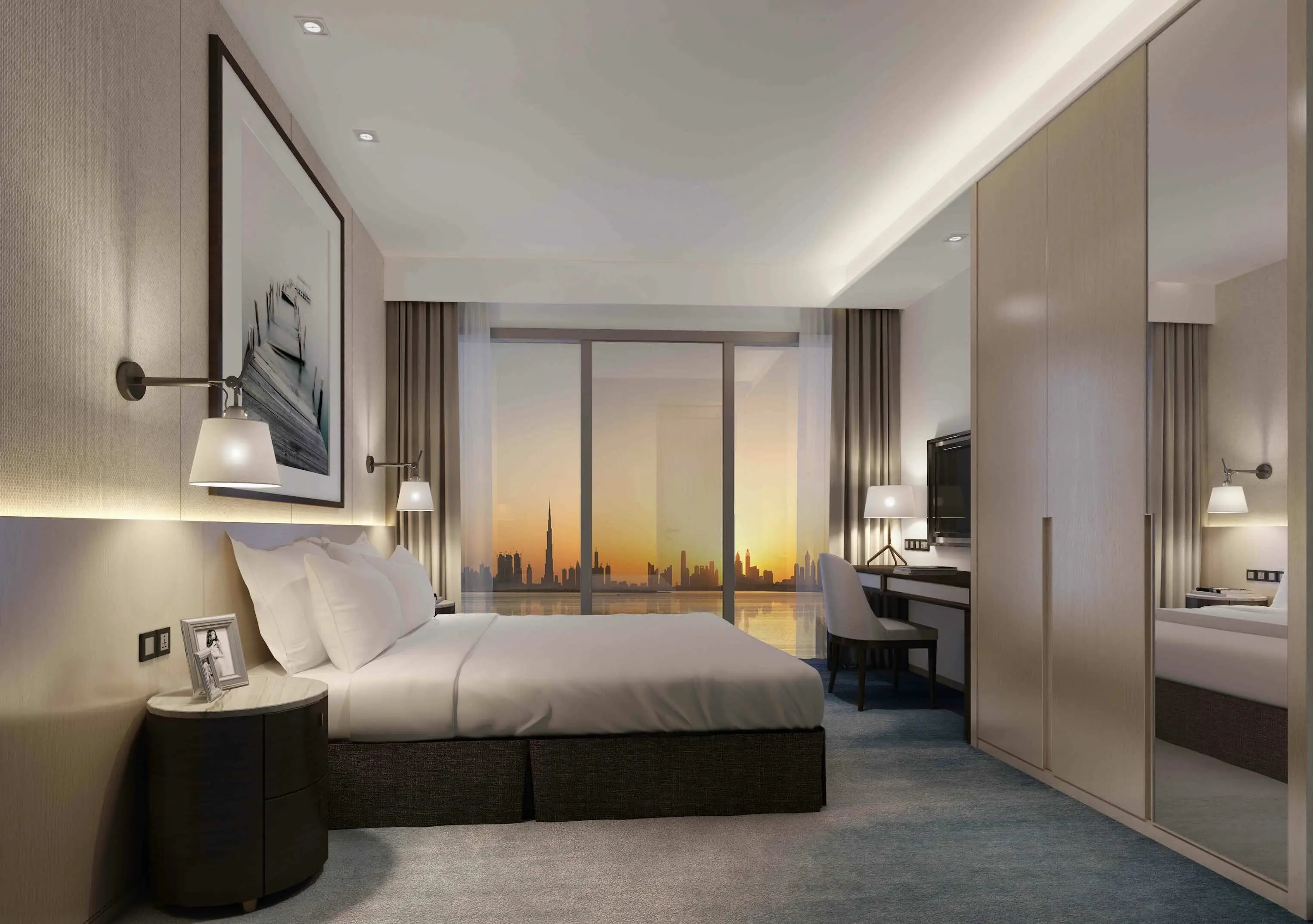 Address Harbour Point - Bedroom Interior | Emaar Properties