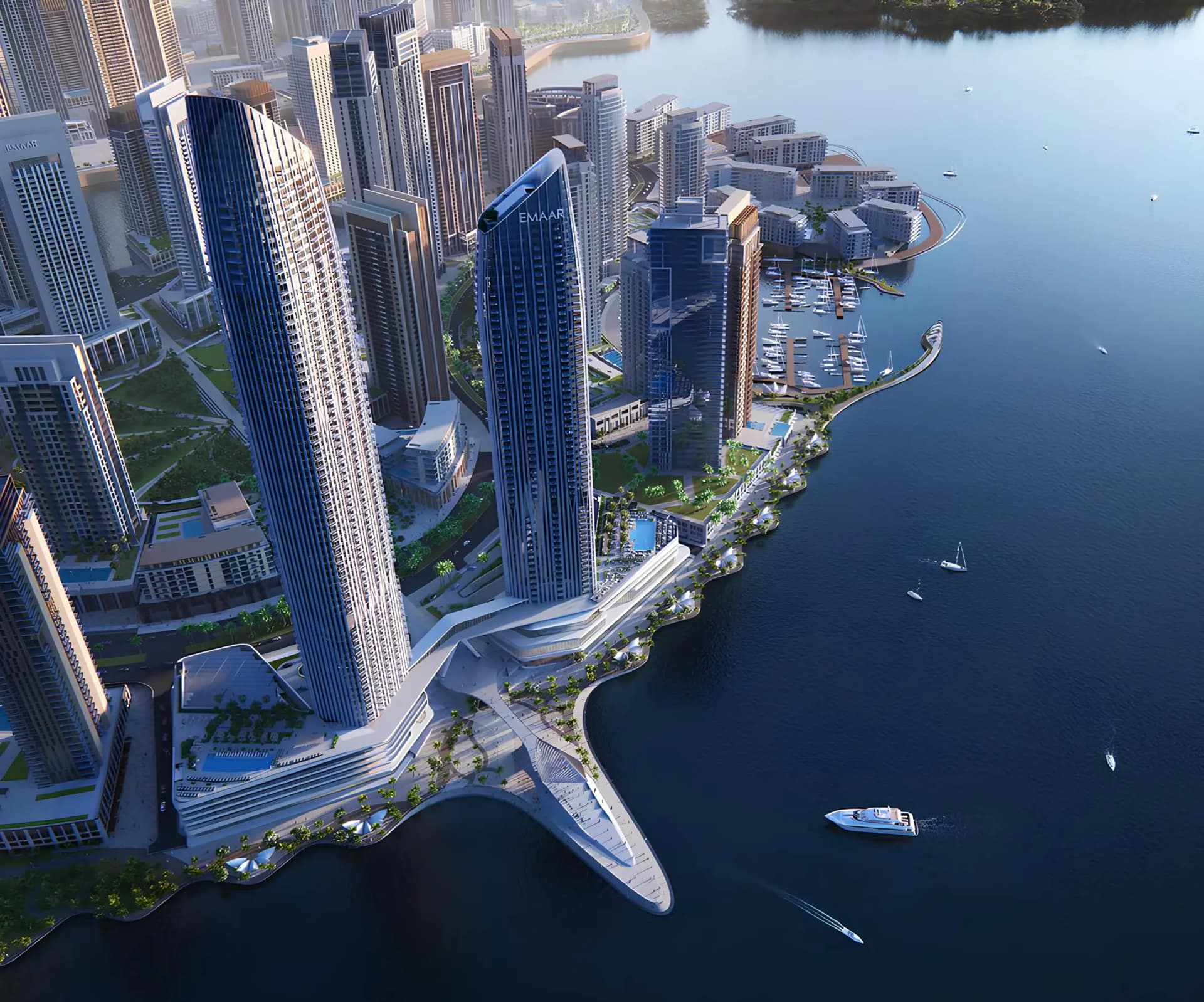 Address Harbour Point - Exterior Facade | Emaar Properties