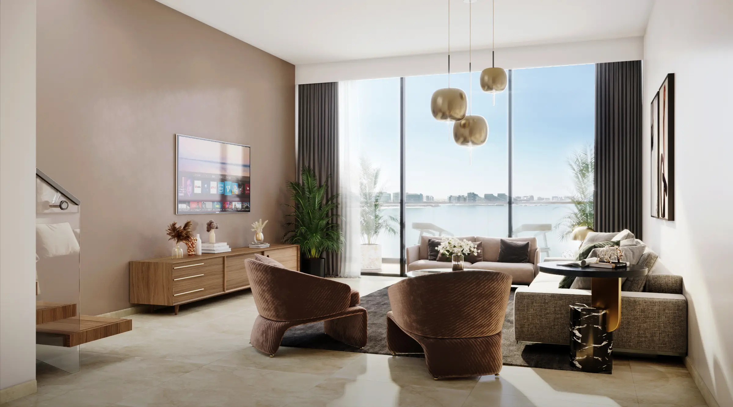 Perla 1 - Living Room Interior | Reportage Properties