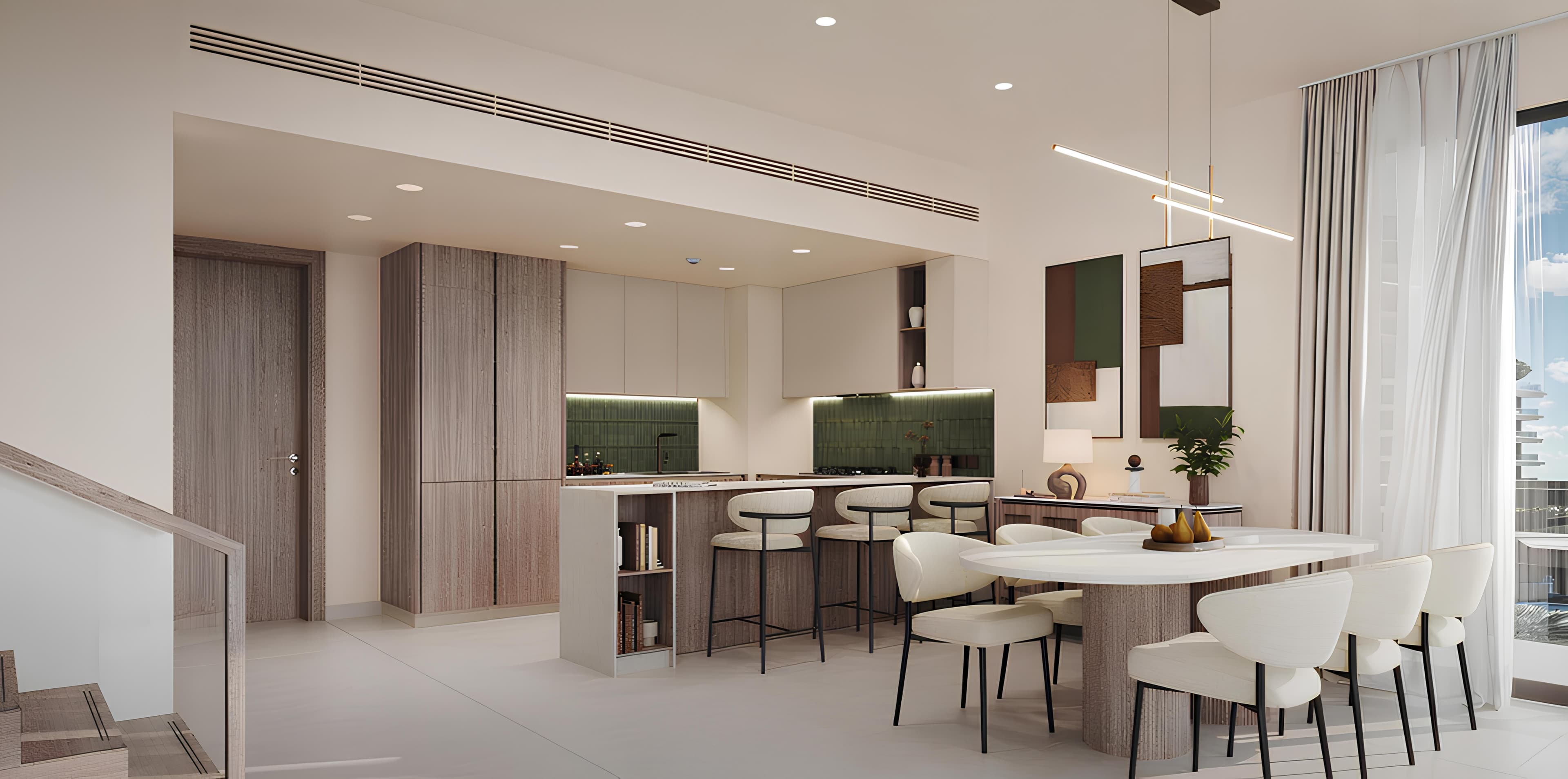 Verdes by Haven - Kitchen Interior | Aldar Properties