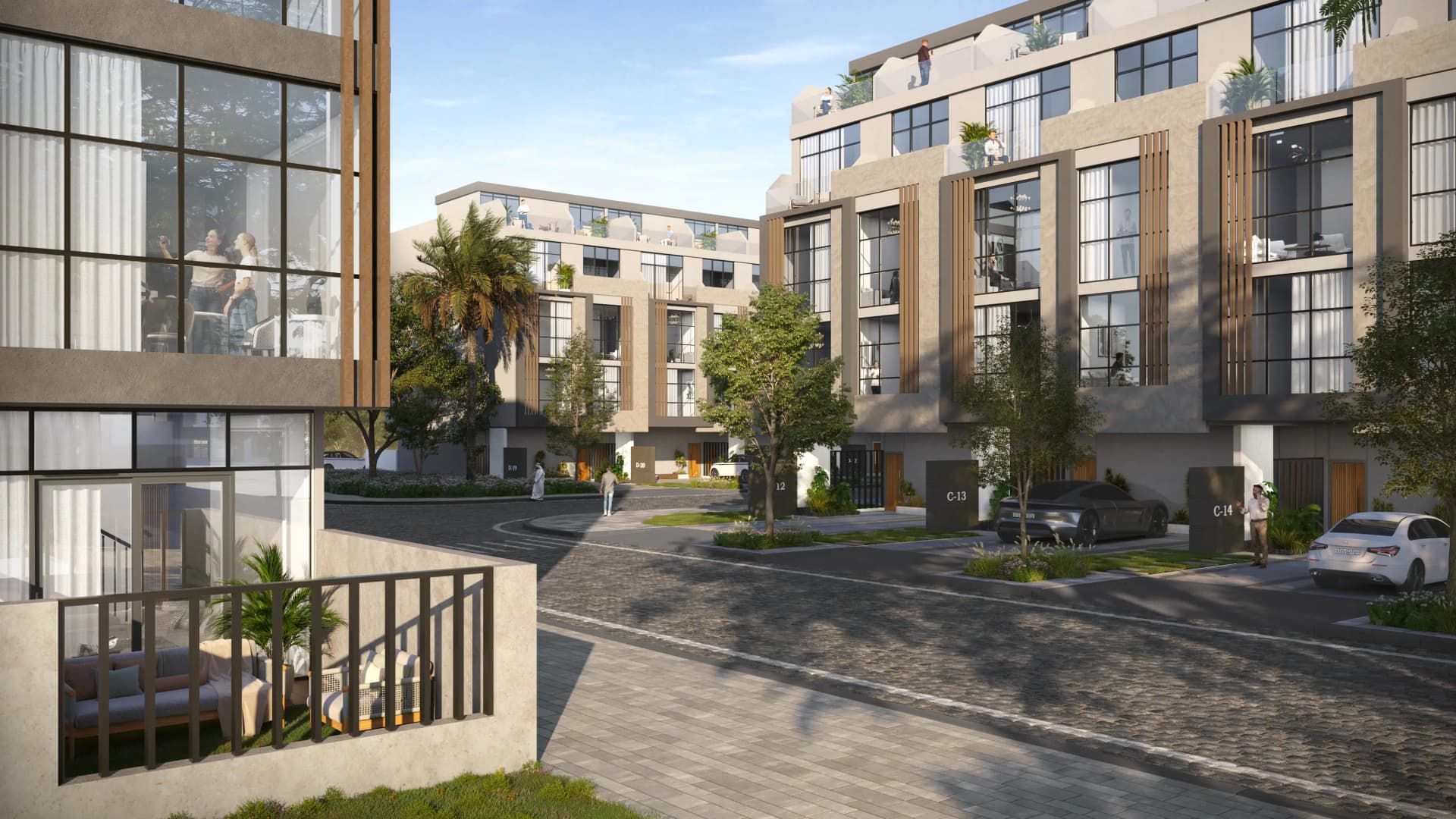 Reportage Village Abu Dhabi - Exterior Facade | Reportage Properties