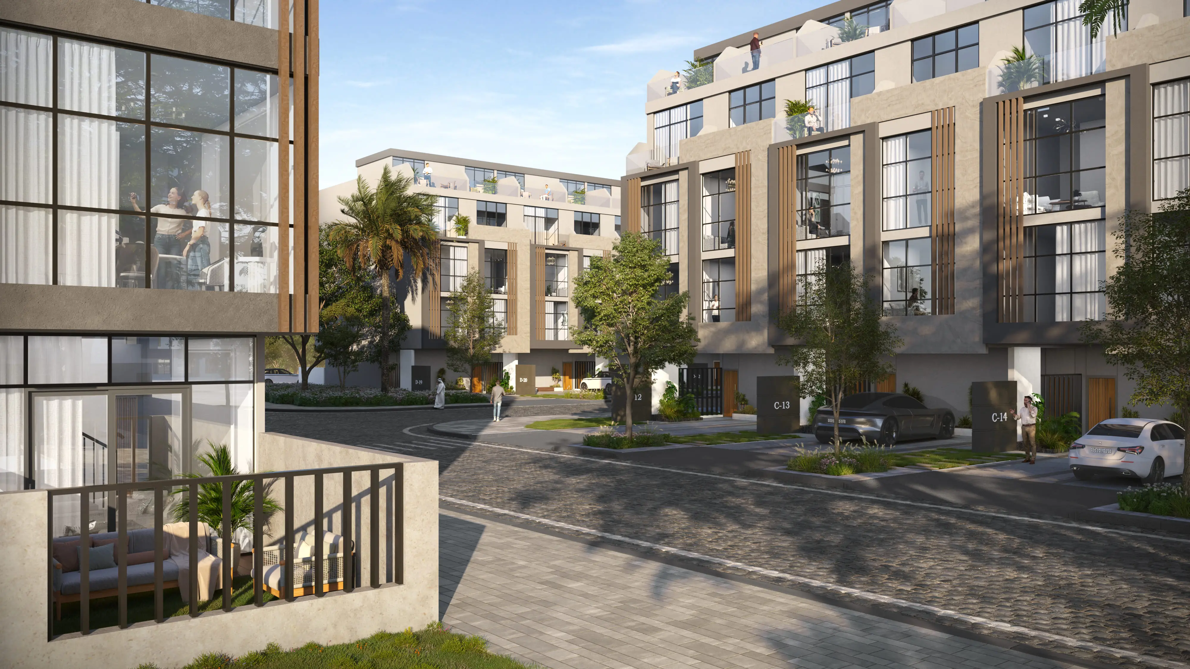Reportage Village Abu Dhabi - Exterior Facade | Reportage Properties