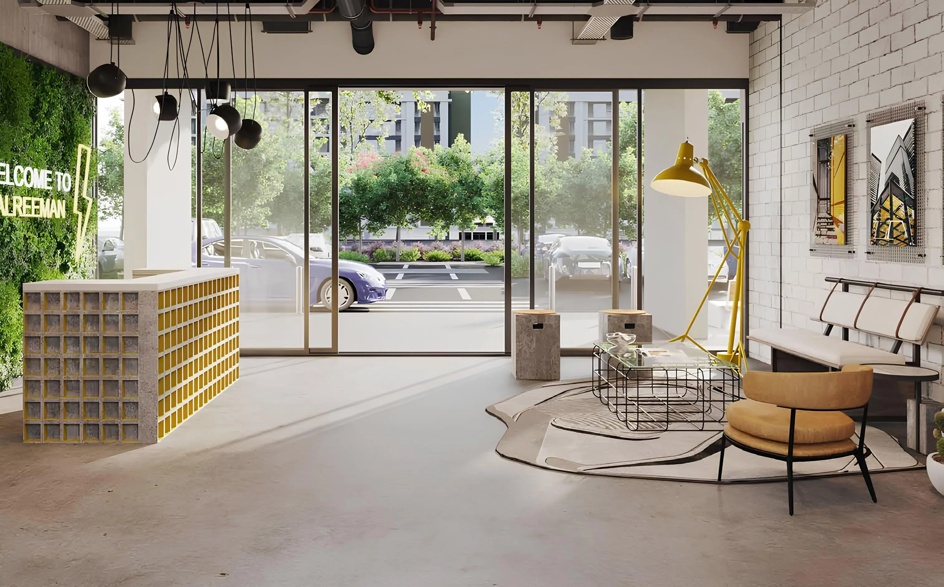 Reeman Living - Lobby Interior | Aldar Properties