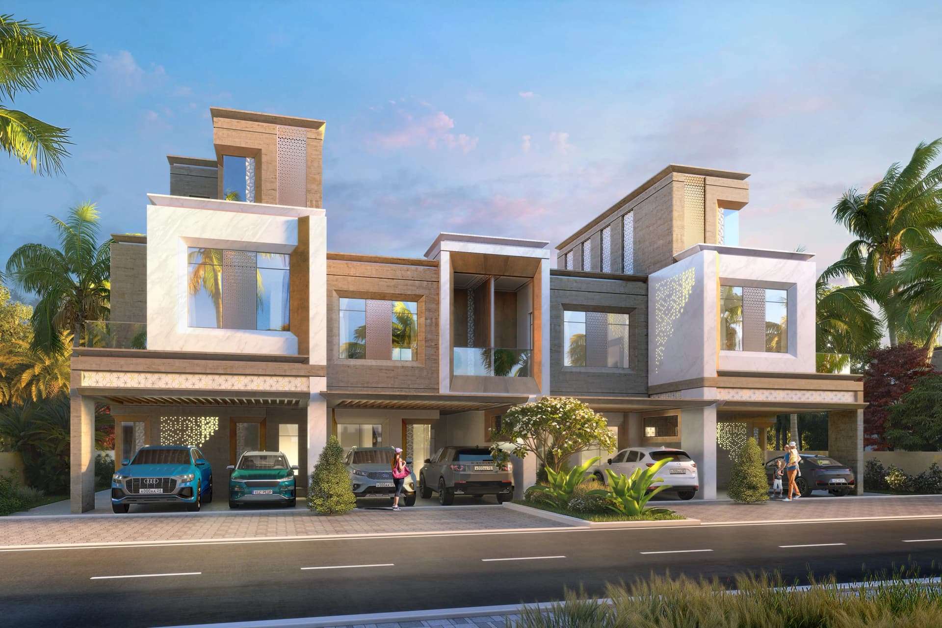 Damac Lagoons - Monte Carlo - Exterior Facade | DAMAC Properties