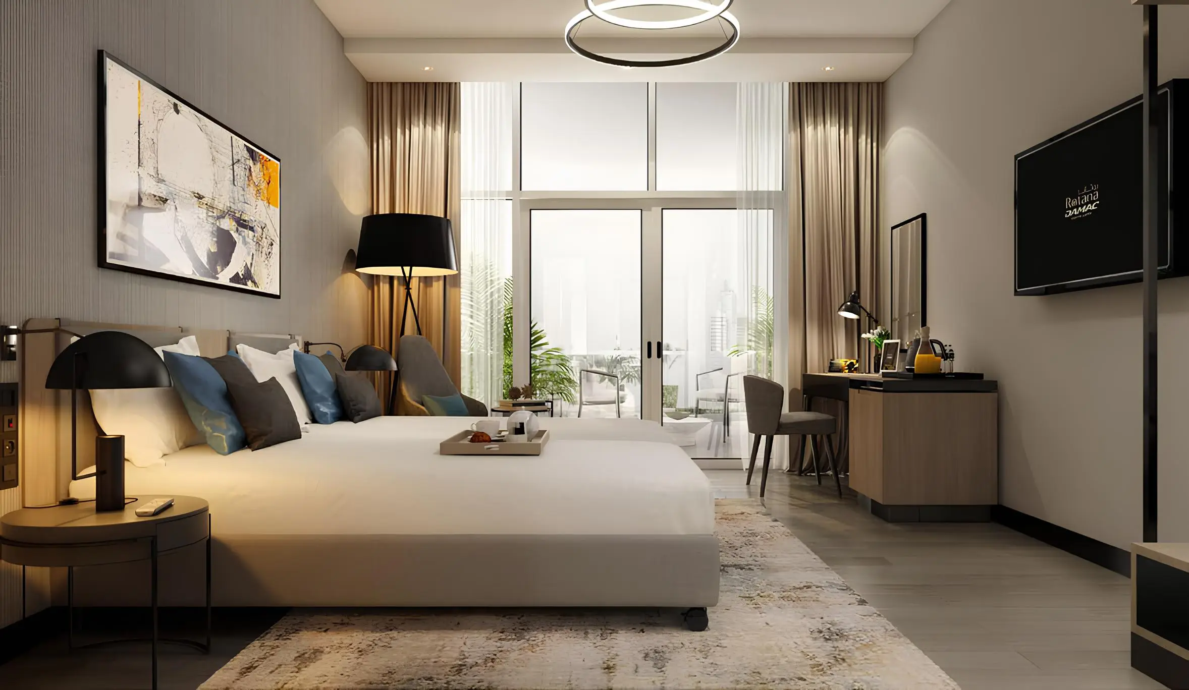 Navitas Hotel & Residences - Bedroom Interior | DAMAC Properties