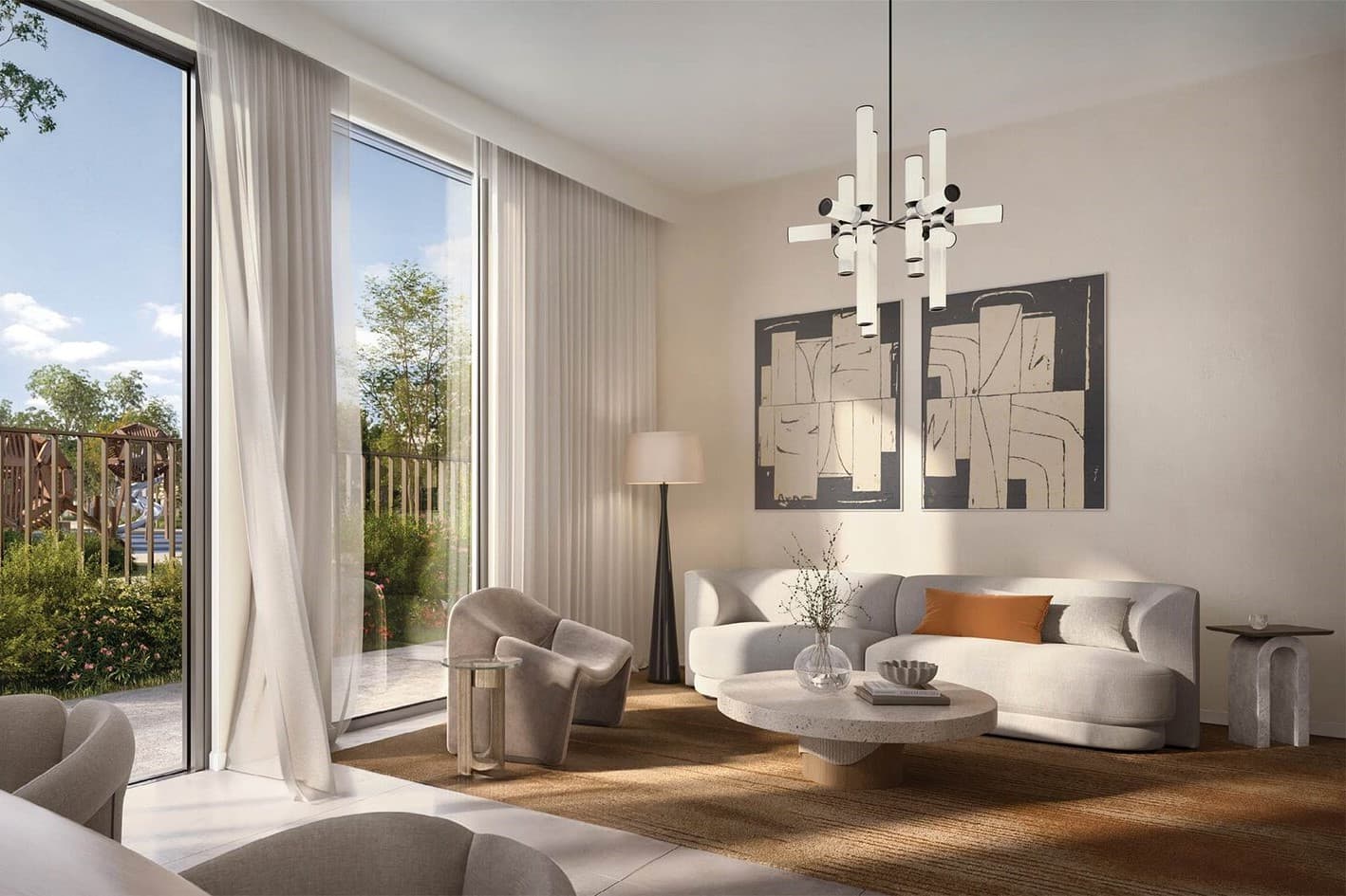 Venera - Living Room Interior | Emaar Properties