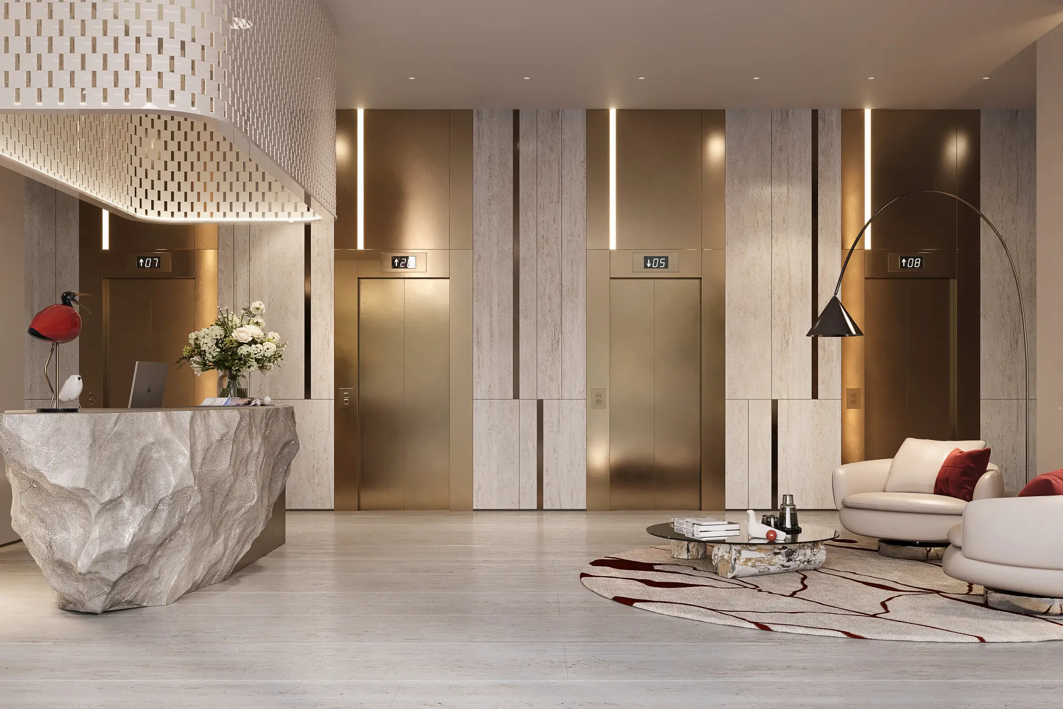 Mag 777 - Lobby Interior | MAG Property Development