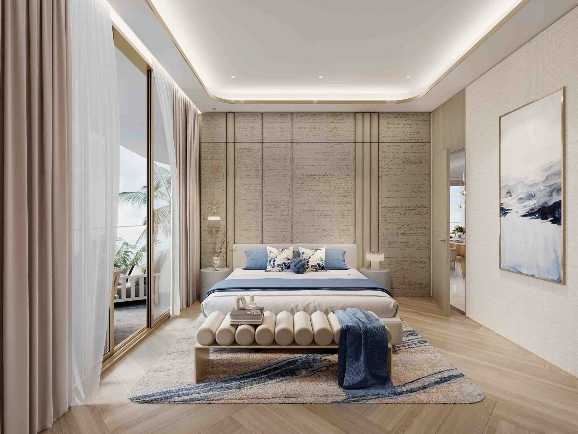 Beach Walk Residence 2 - Bedroom Interior | Imtiaz Developments