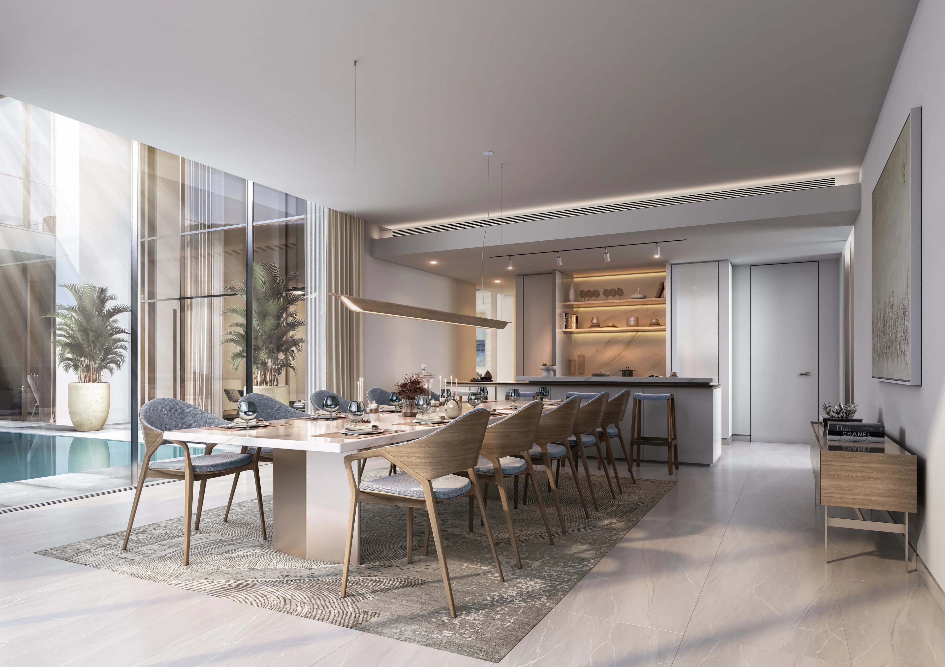Siniya Island Villas - Kitchen Interior | Sobha Realty