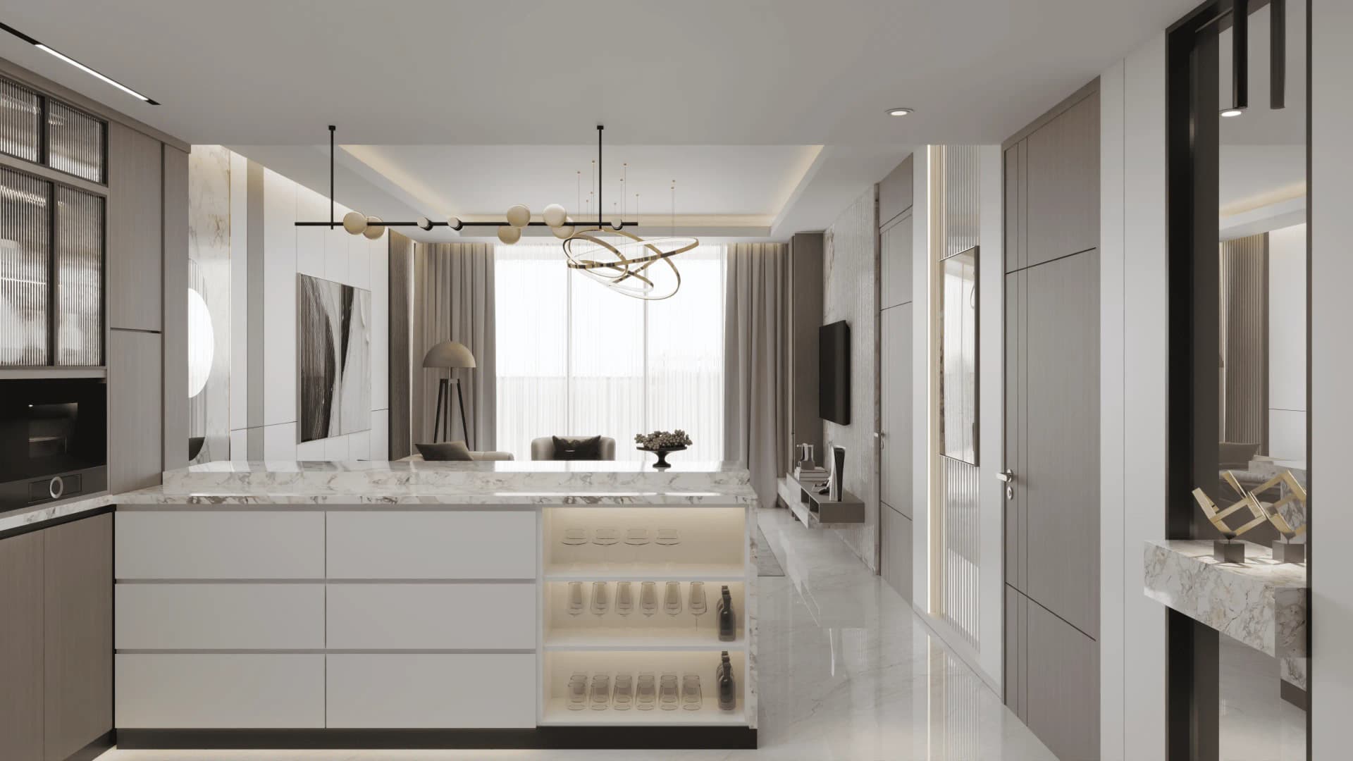Samana Avenue - Kitchen Interior | Samana Developers