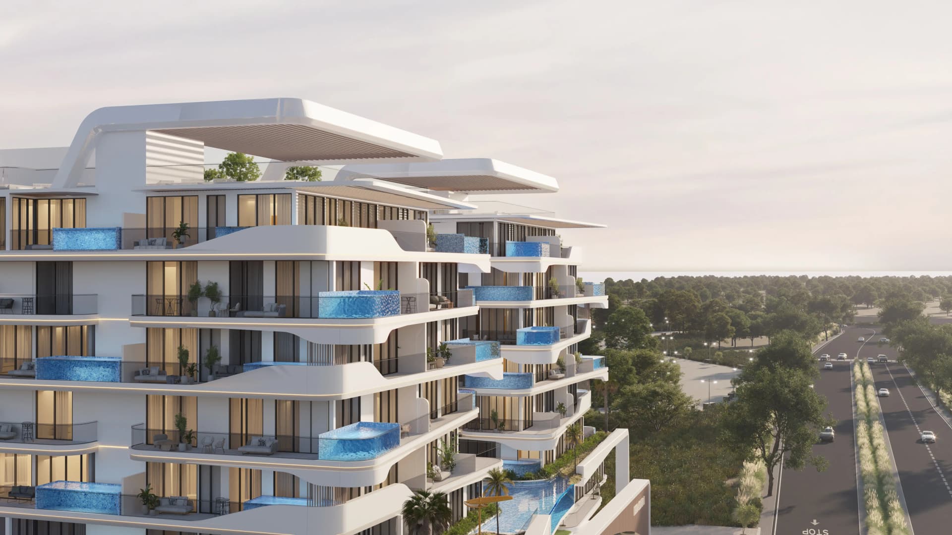 Ocean Pearl - Exterior Facade | Samana Developers