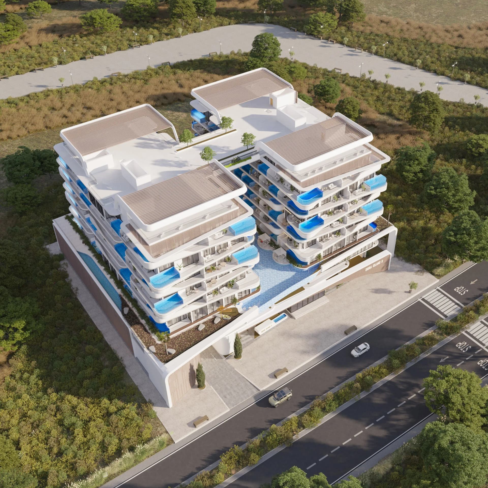 Ocean Pearl - Exterior Facade | Samana Developers