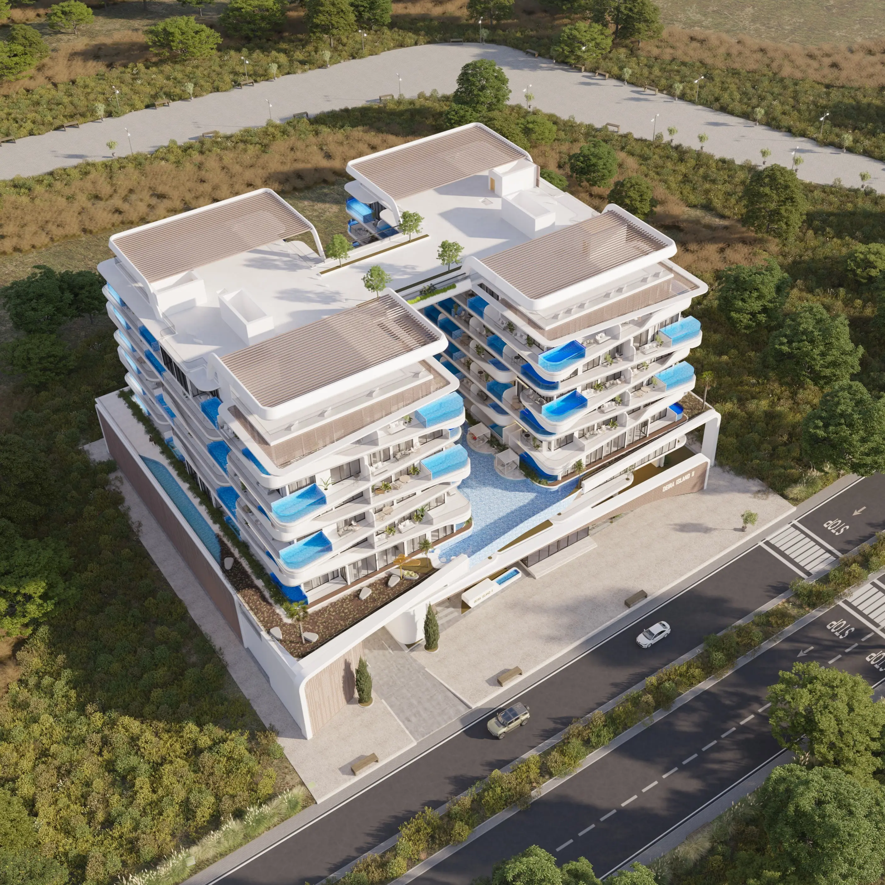 Ocean Pearl - Exterior Facade | Samana Developers
