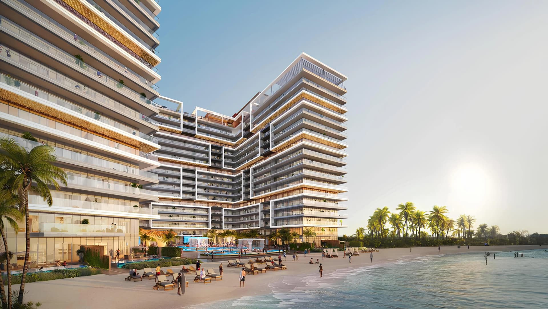 Shoreline - Exterior Facade | DAMAC Properties
