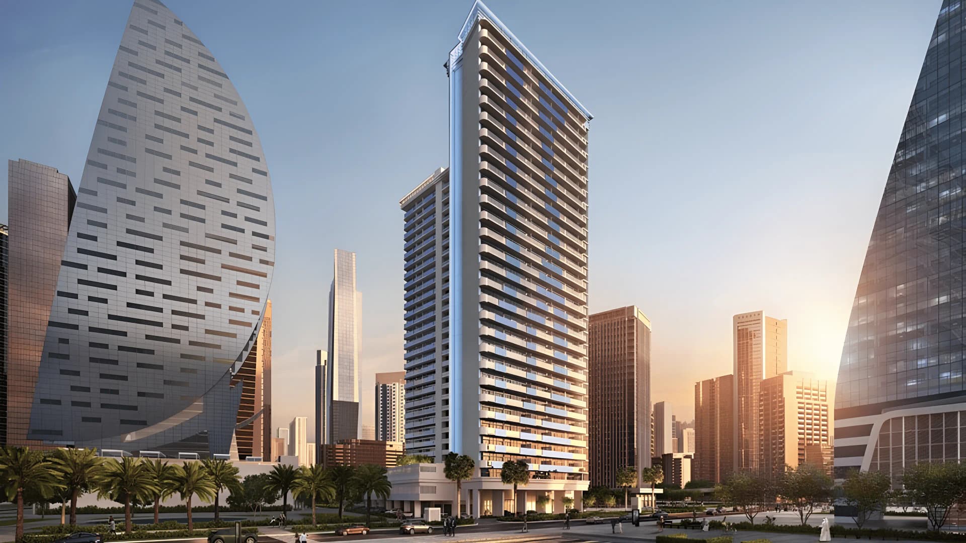 Merano Tower - Exterior Facade | DAMAC Properties