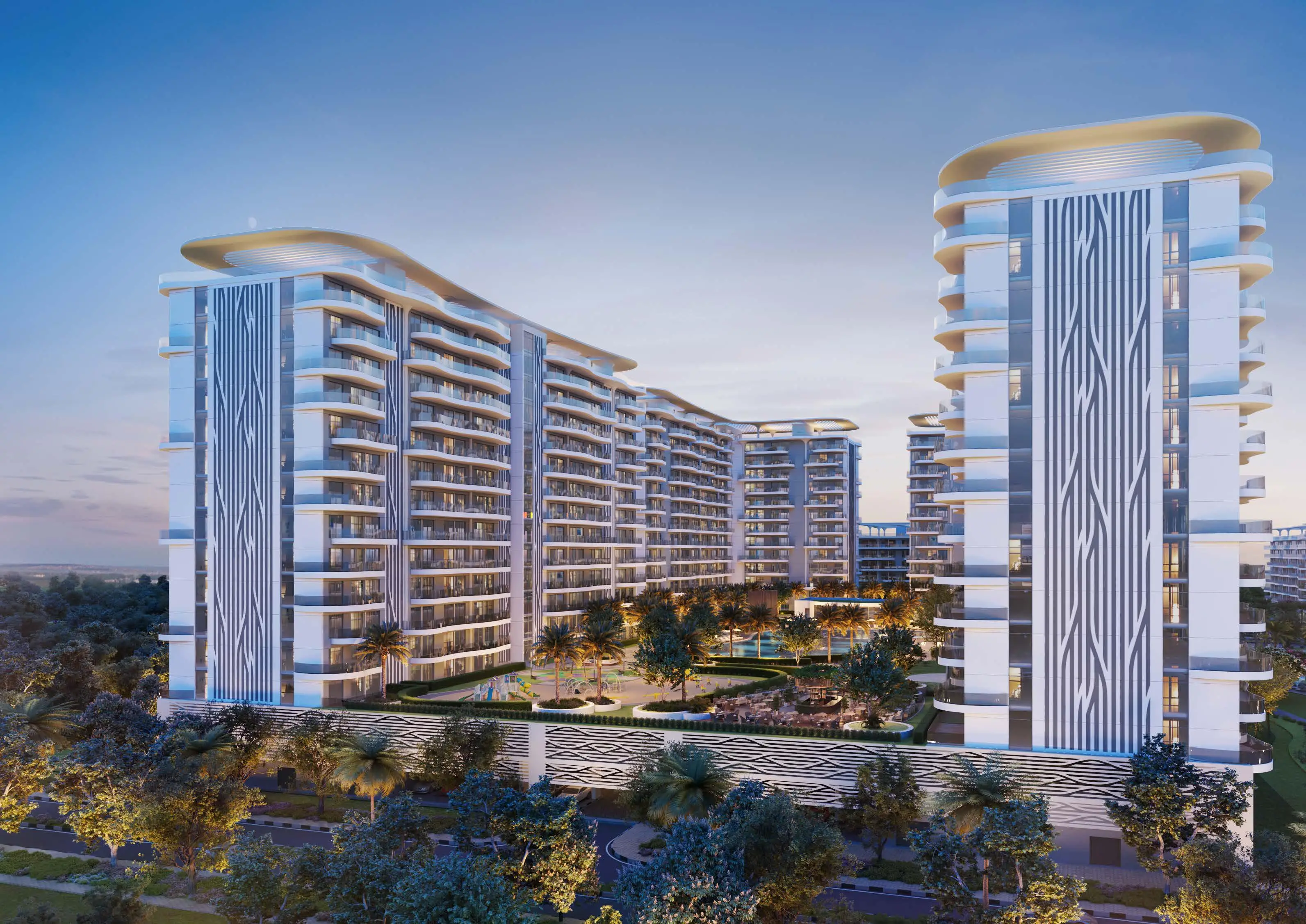 Lagoons Views 13 - Exterior Facade | DAMAC Properties