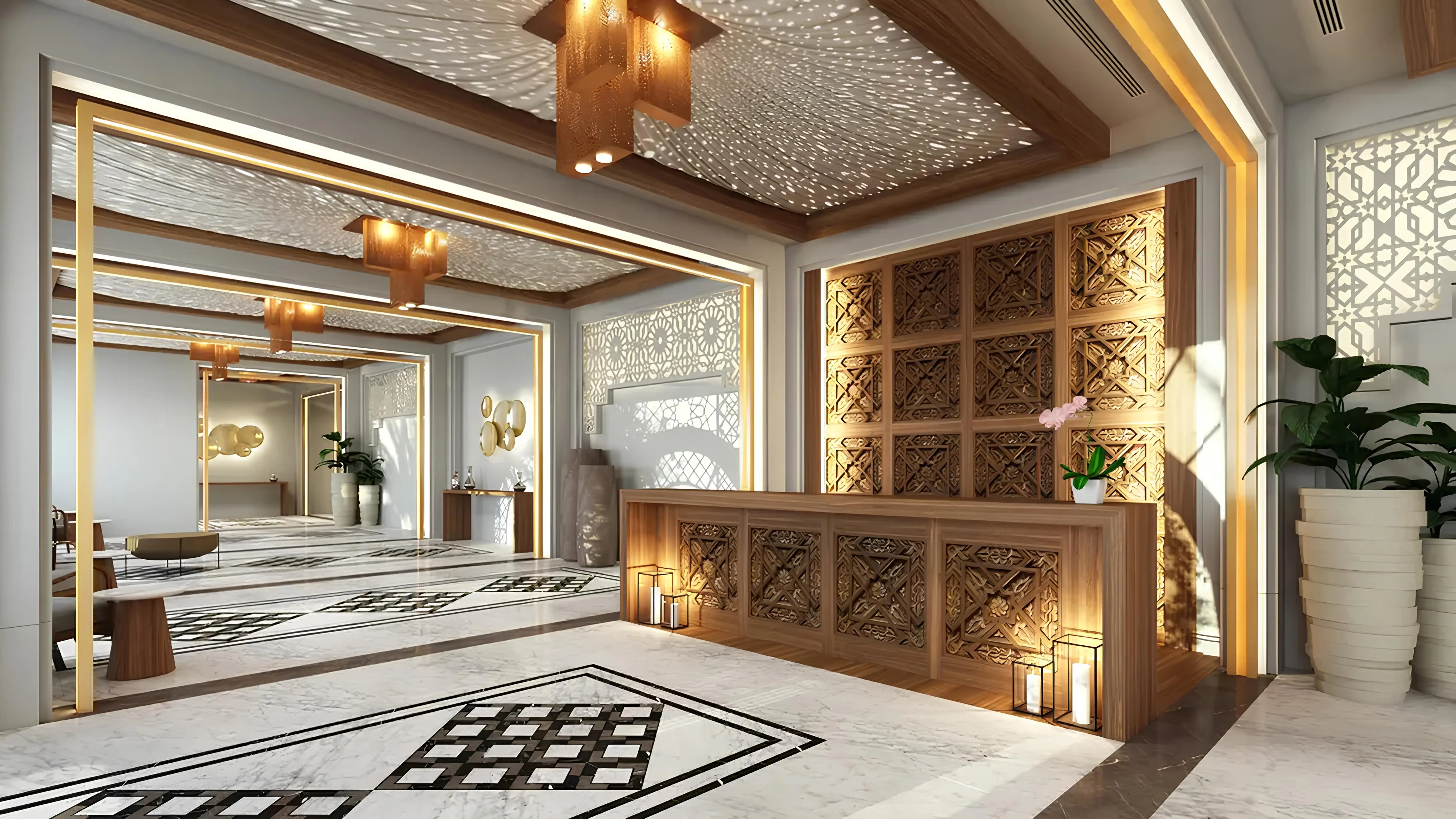 Asayel - Lobby Interior | Meraas Developer