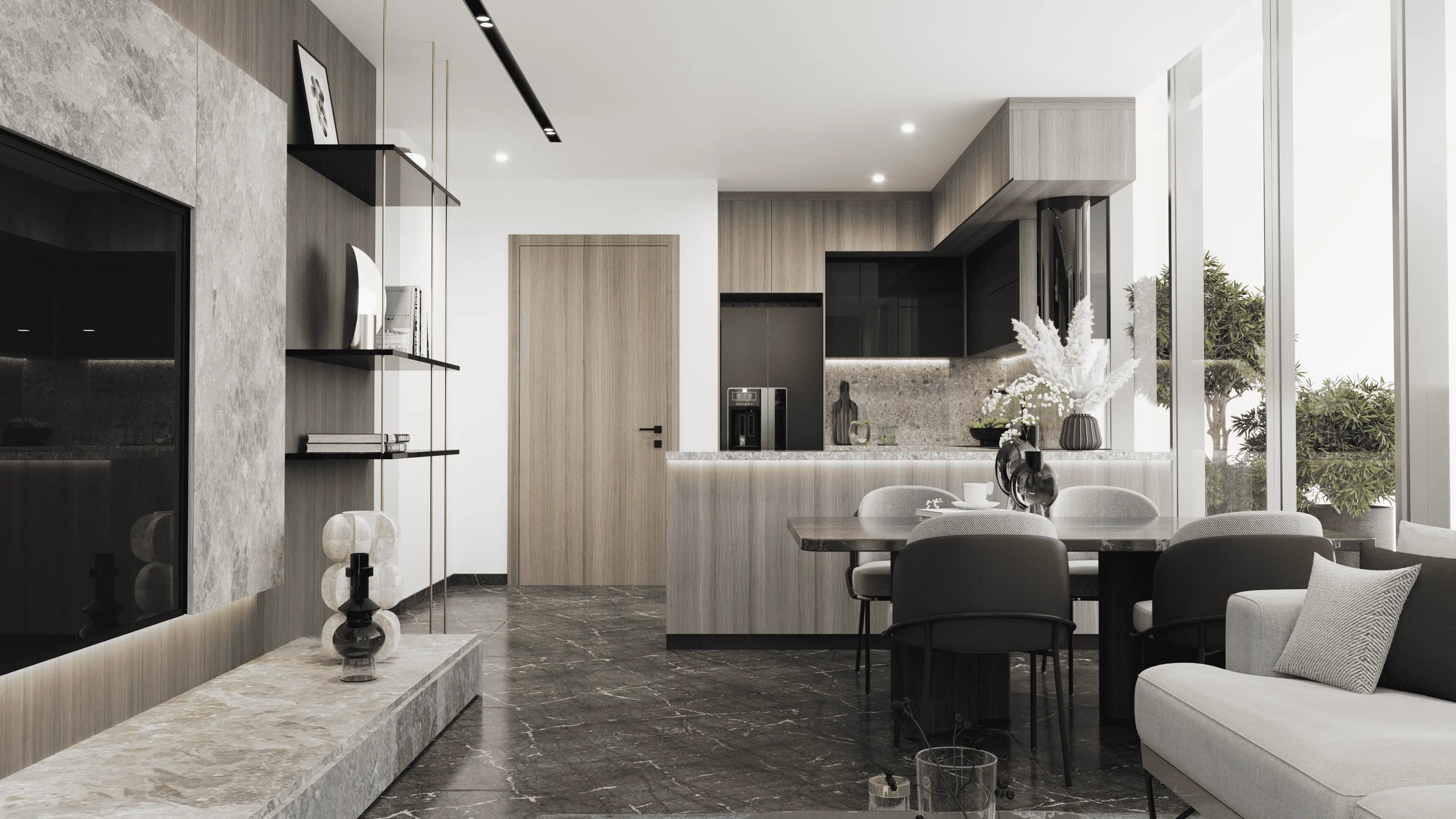 Samana Mykonos - Kitchen Interior | Samana Developers