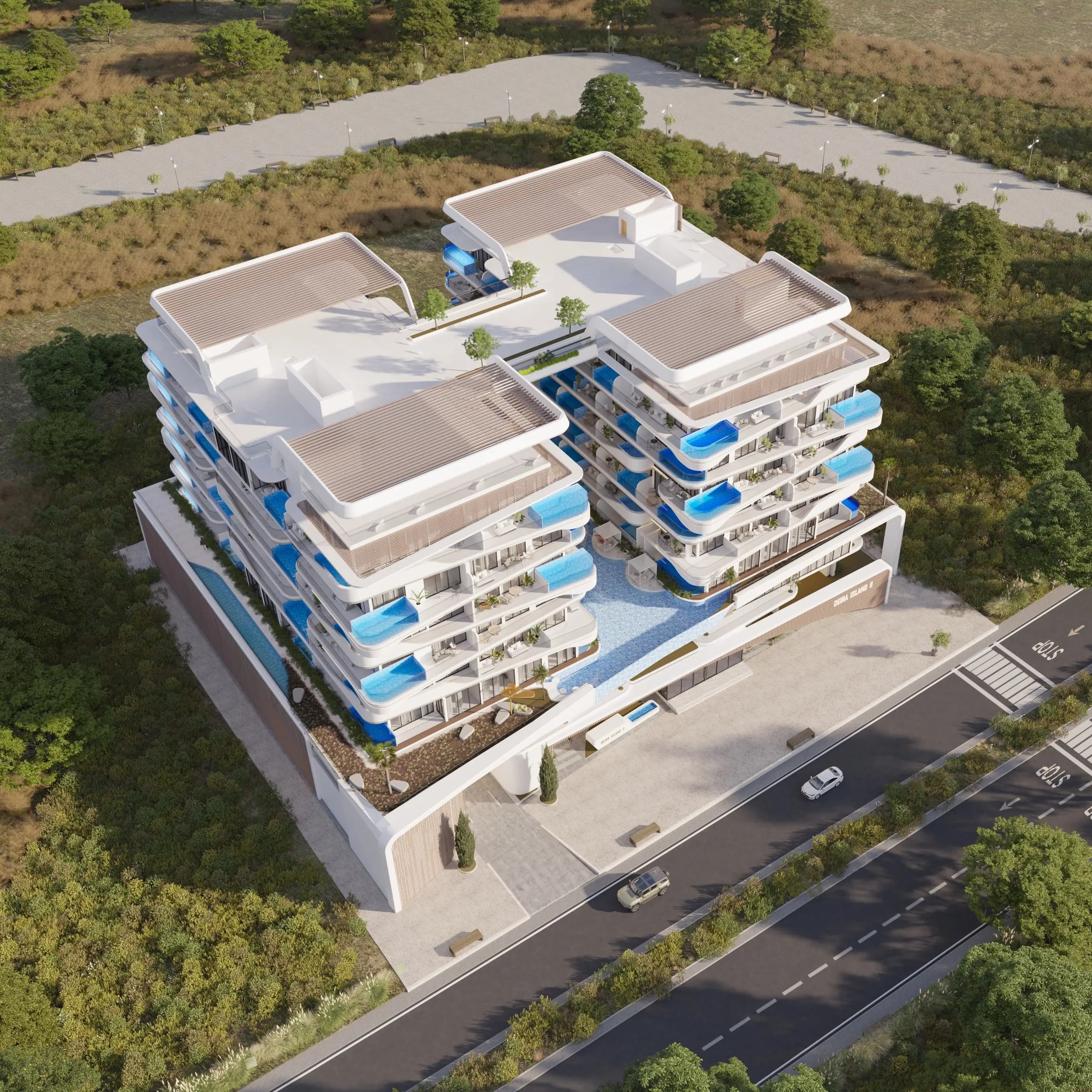 Ocean Pearl 2 - Exterior Facade | Samana Developers