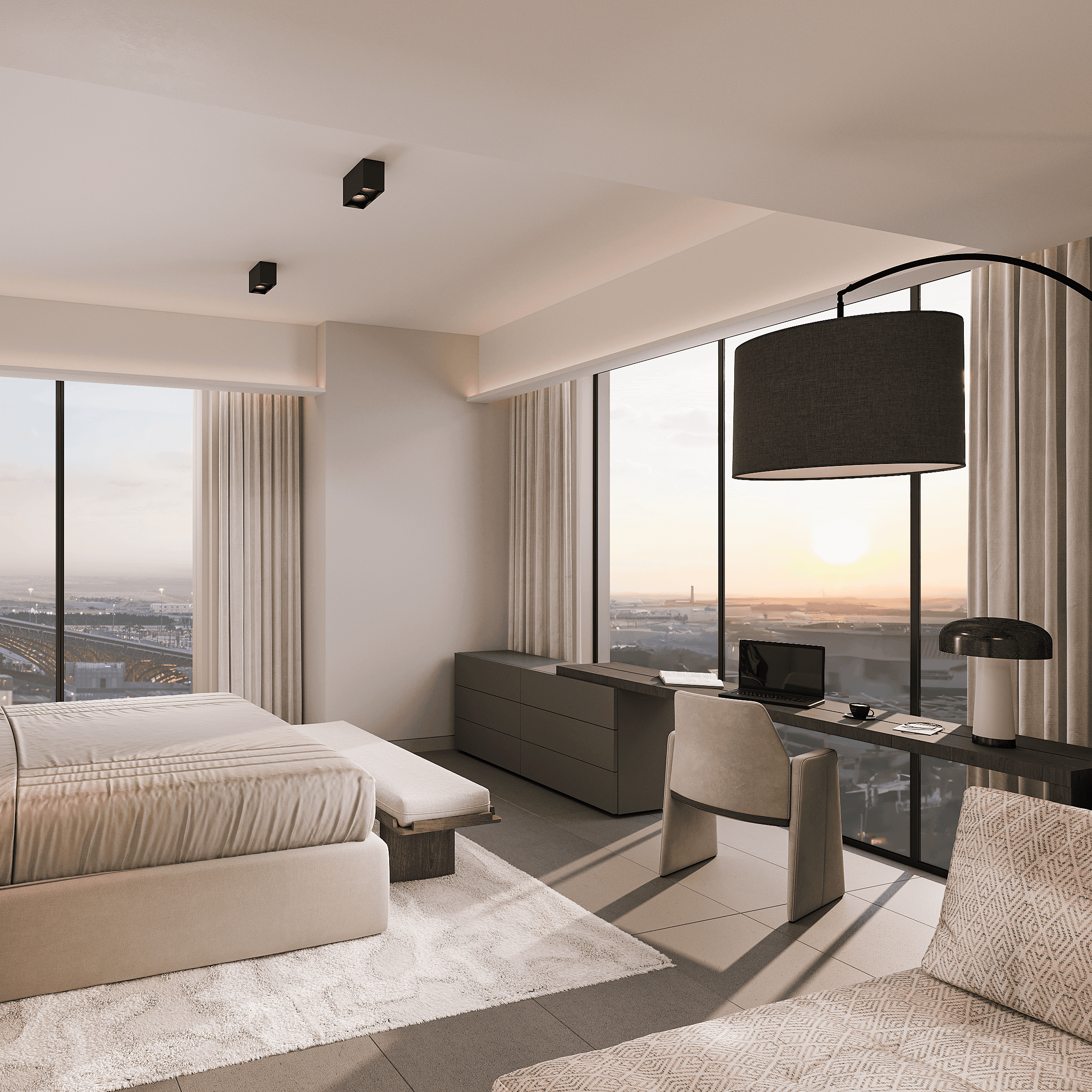 Sidr Residences - Bedroom Interior | Expo City