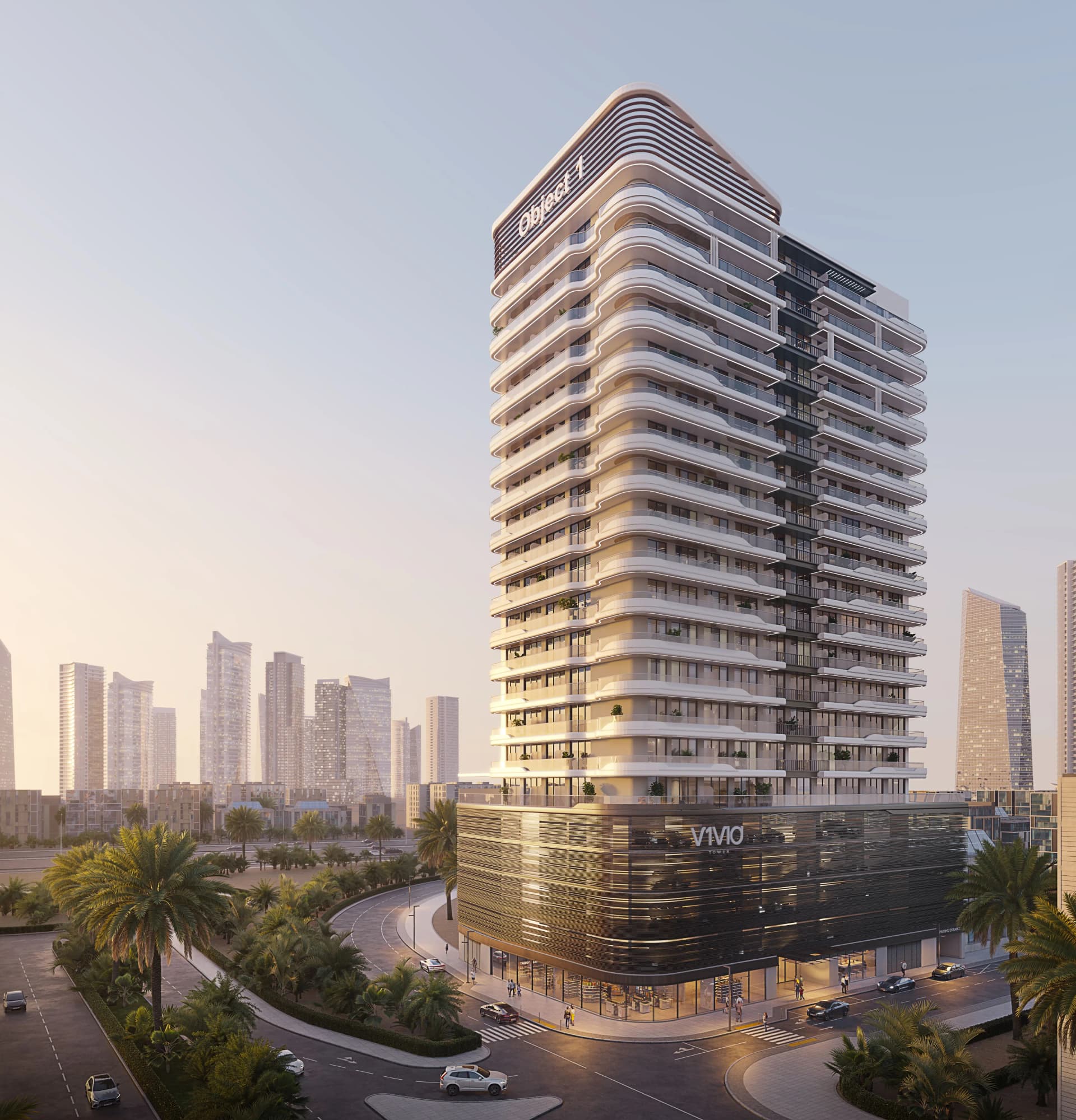 V1VID Residence - Exterior Facade | Object One Real Estate Development