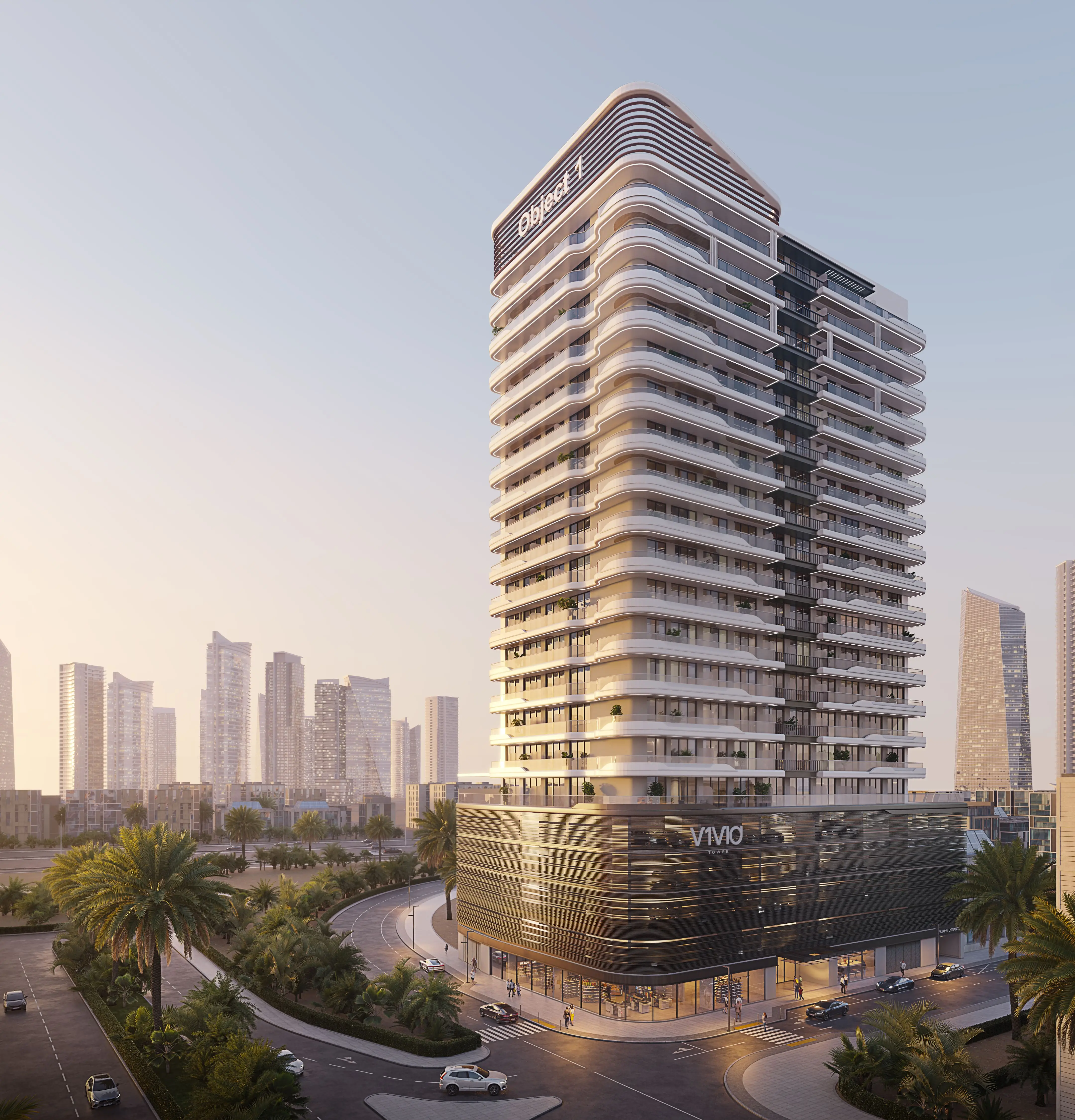 V1VID Residence - Exterior Facade | Object One Real Estate Development