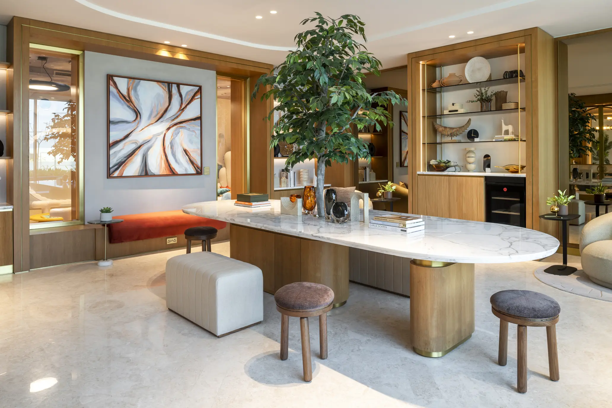 Ellington Beach House - Lobby Interior | Ellington Properties