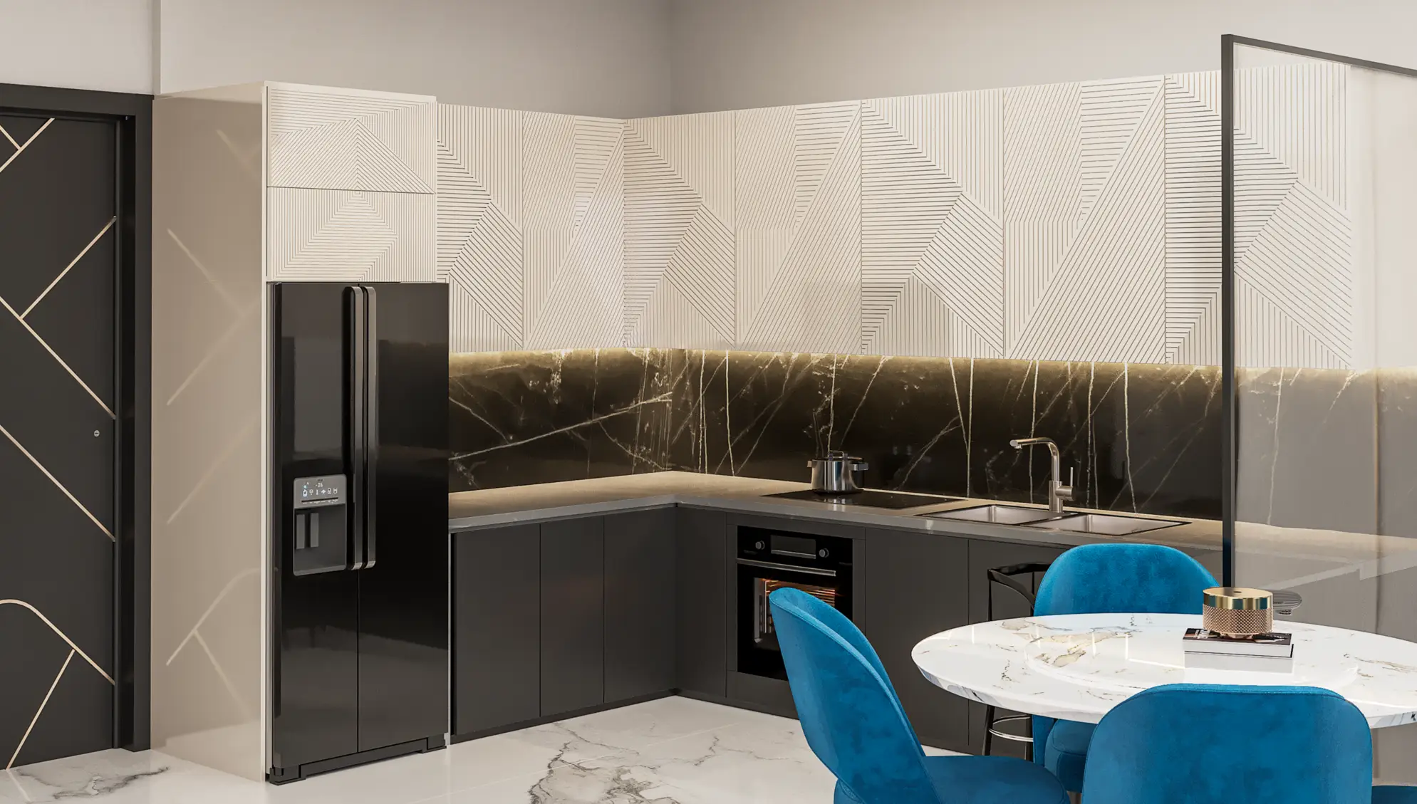 Elitz 2 - Kitchen Interior | Danube Properties