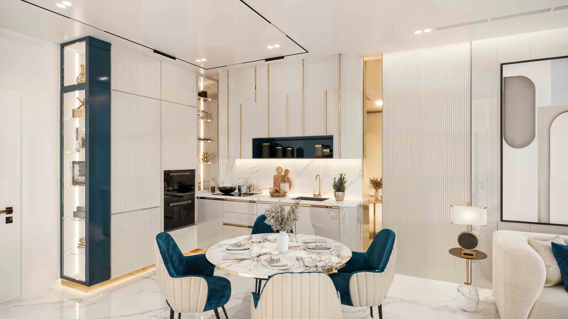 Oasiz 1 - Kitchen Interior | Danube Properties